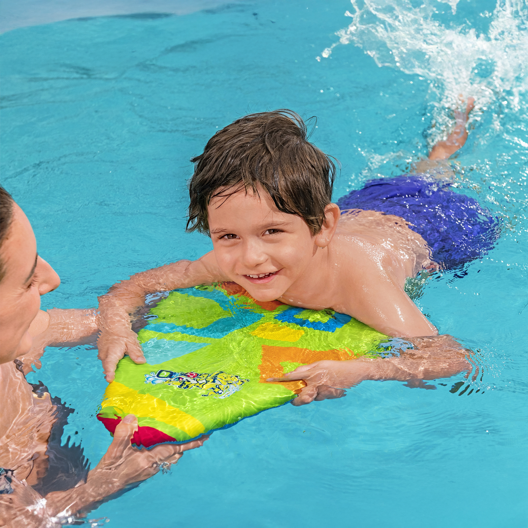 Schwimmbrett Swim Safe 42 x 32 cm BESTWAY MIX Farben 