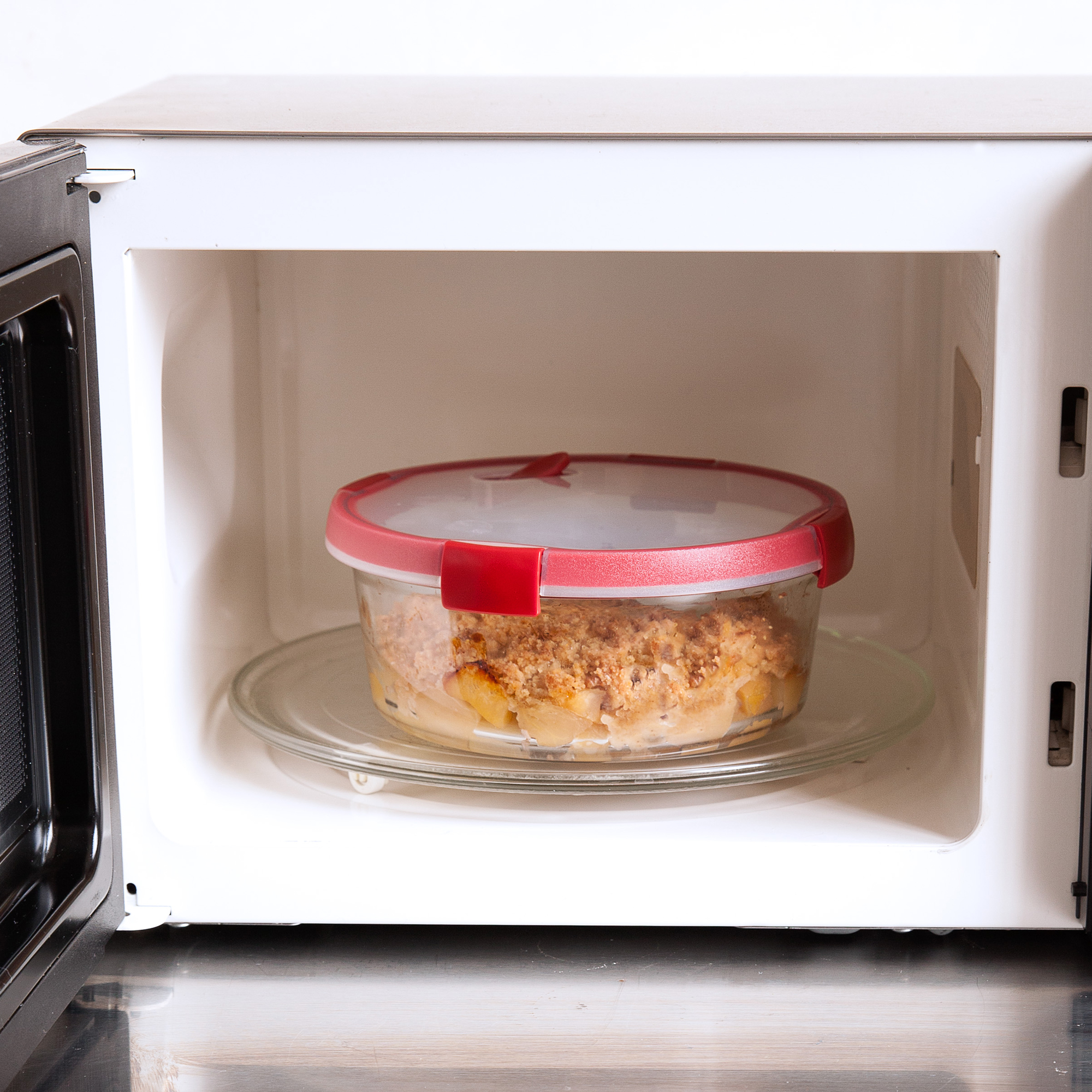 Scatola quadrata Cook rosso 70 cl CURVER