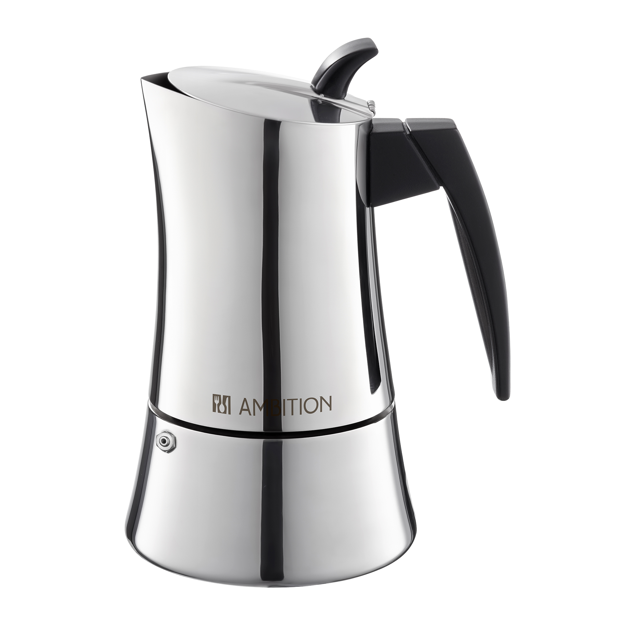 Tlaková kafetéria z nerezovej ocele Steel 300 ml AMBITION
