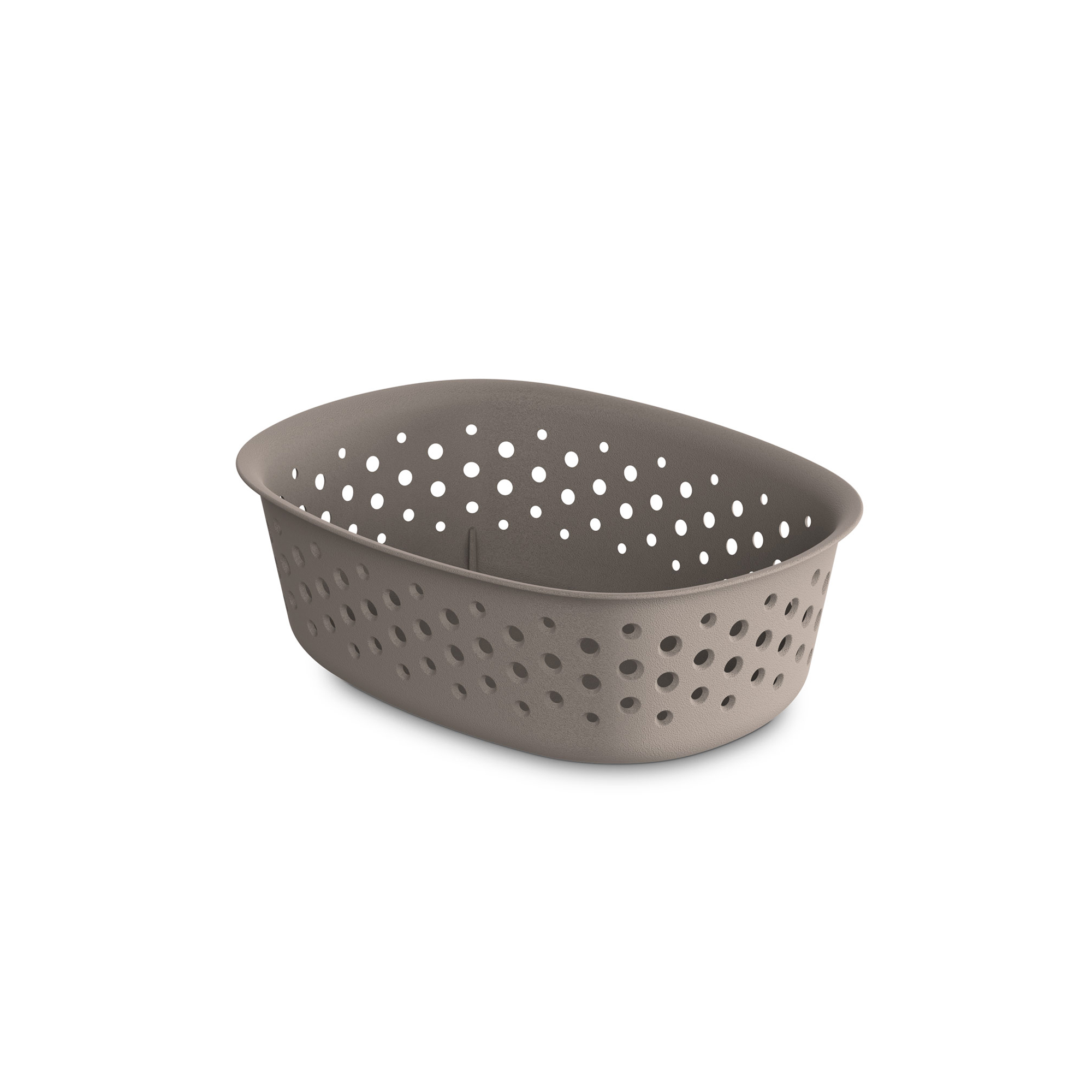 Aufbewahrungsbox OpenStore 0,8 L Taupe ORPLAST