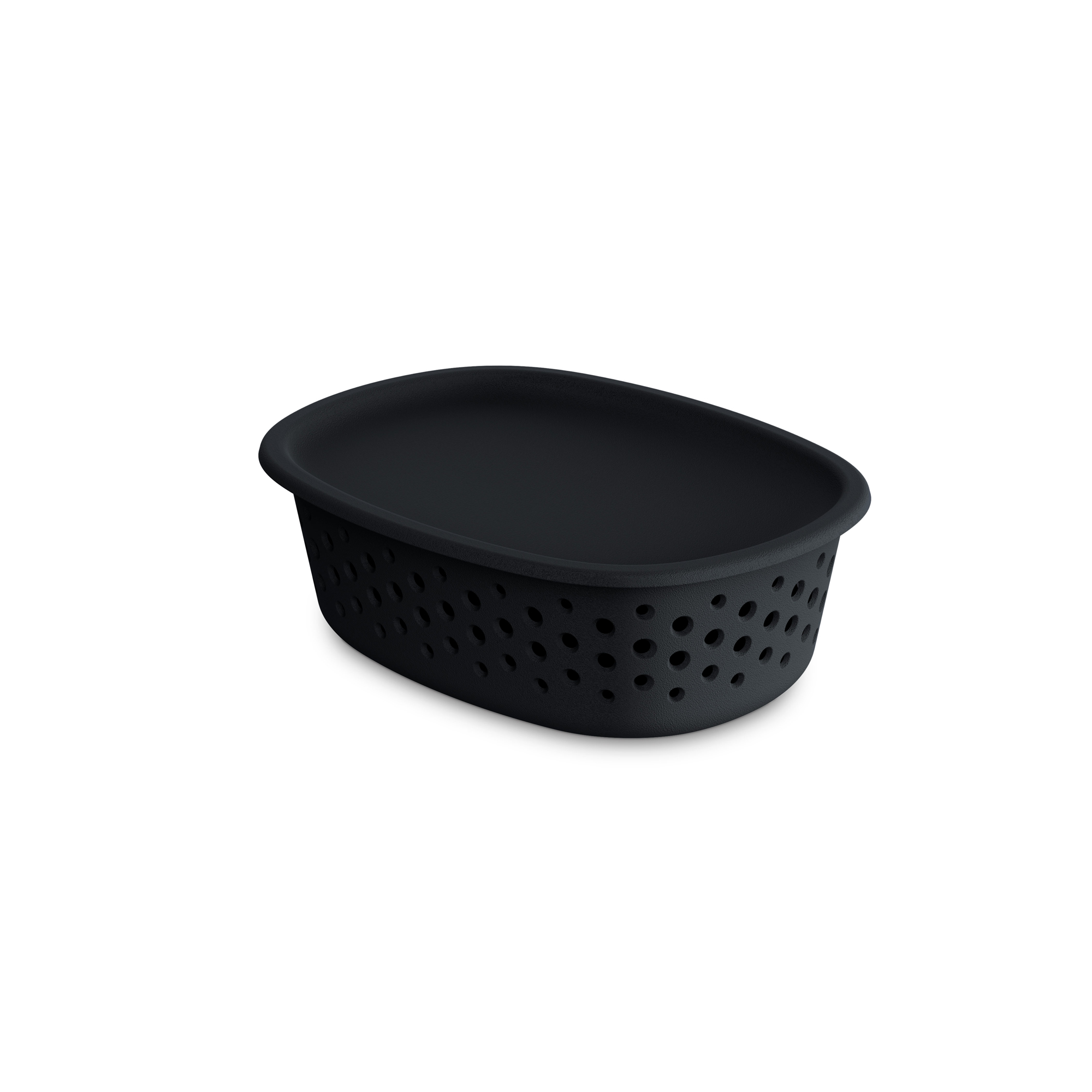 Aufbewahrungsbox OpenStore 0,8 L Schwarz ORPLAST