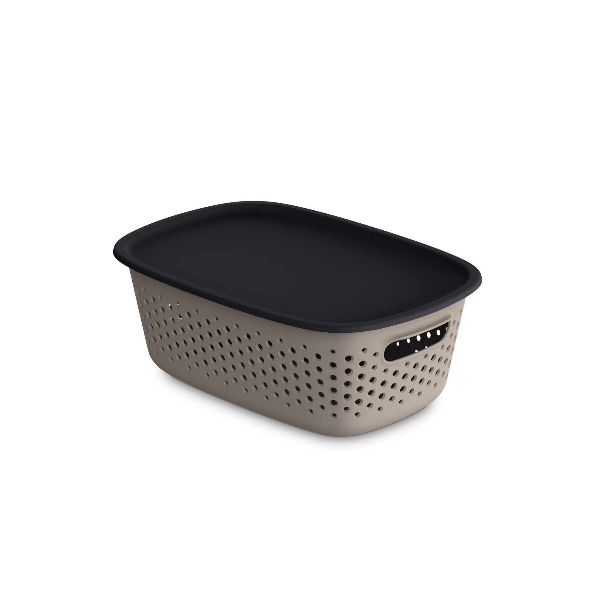 Aufbewahrungsbox OpenStore 3,5 L Taupe ORPLAST