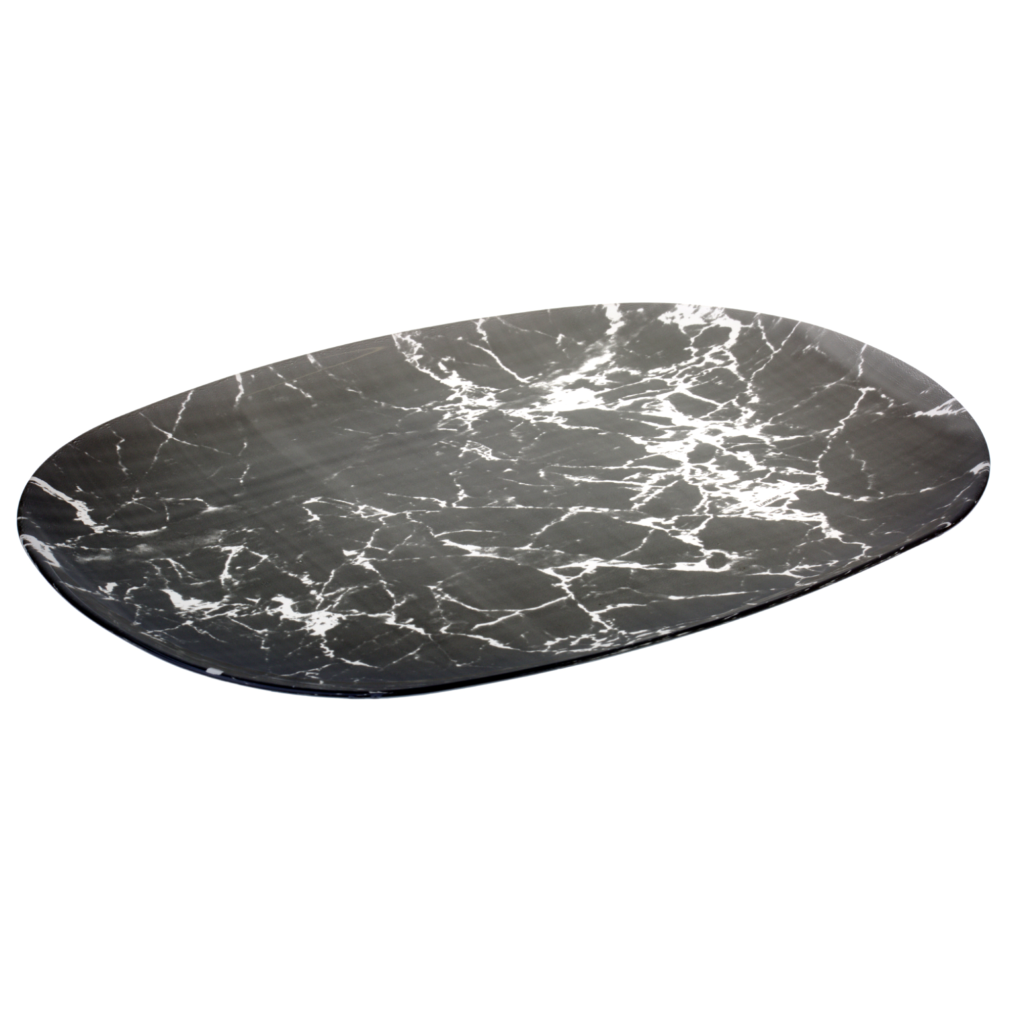 Komplet obiadowy Marble Black 46-elementowy LUMINARC