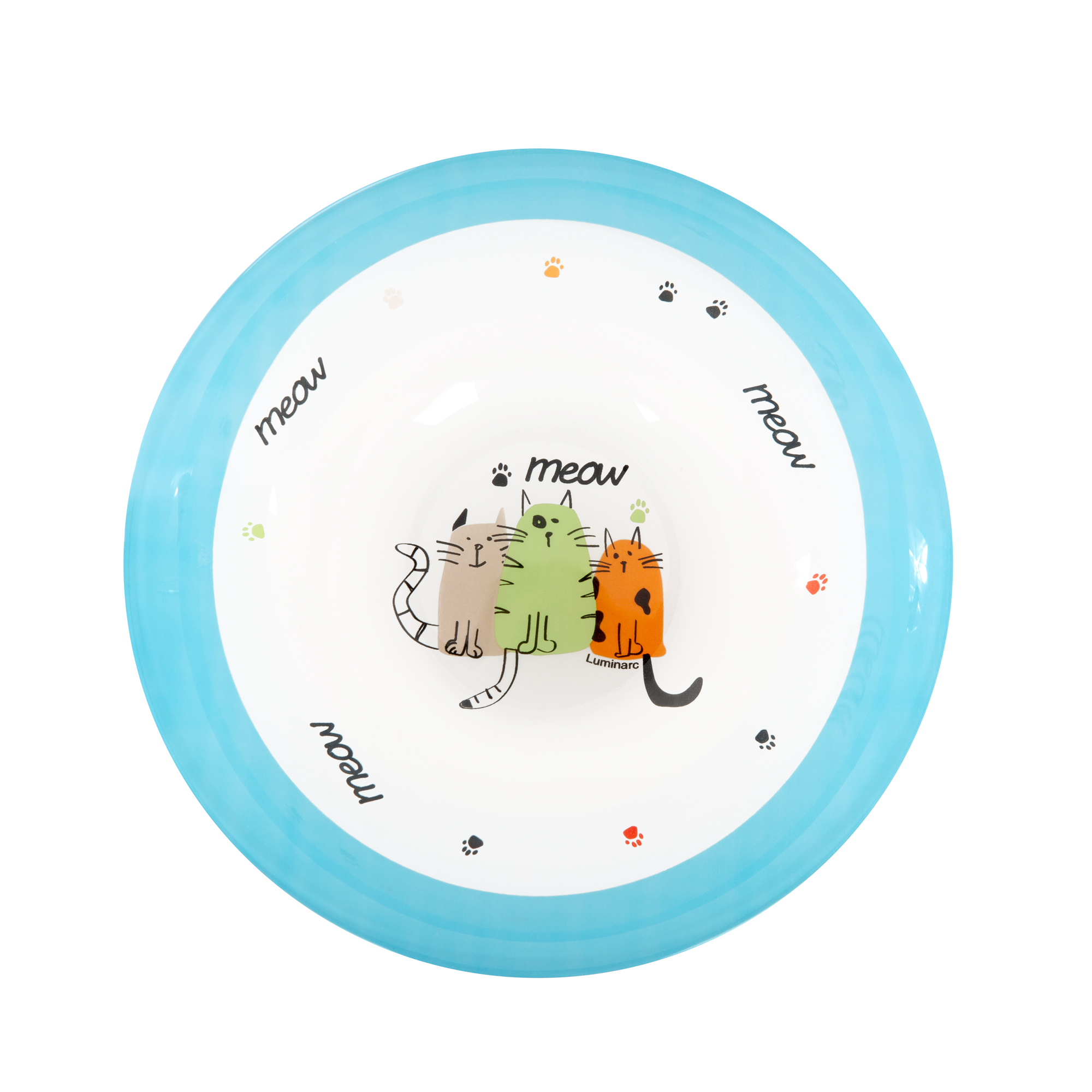Dětská skleněná miska Kočky 16,5 cm LUMINARC