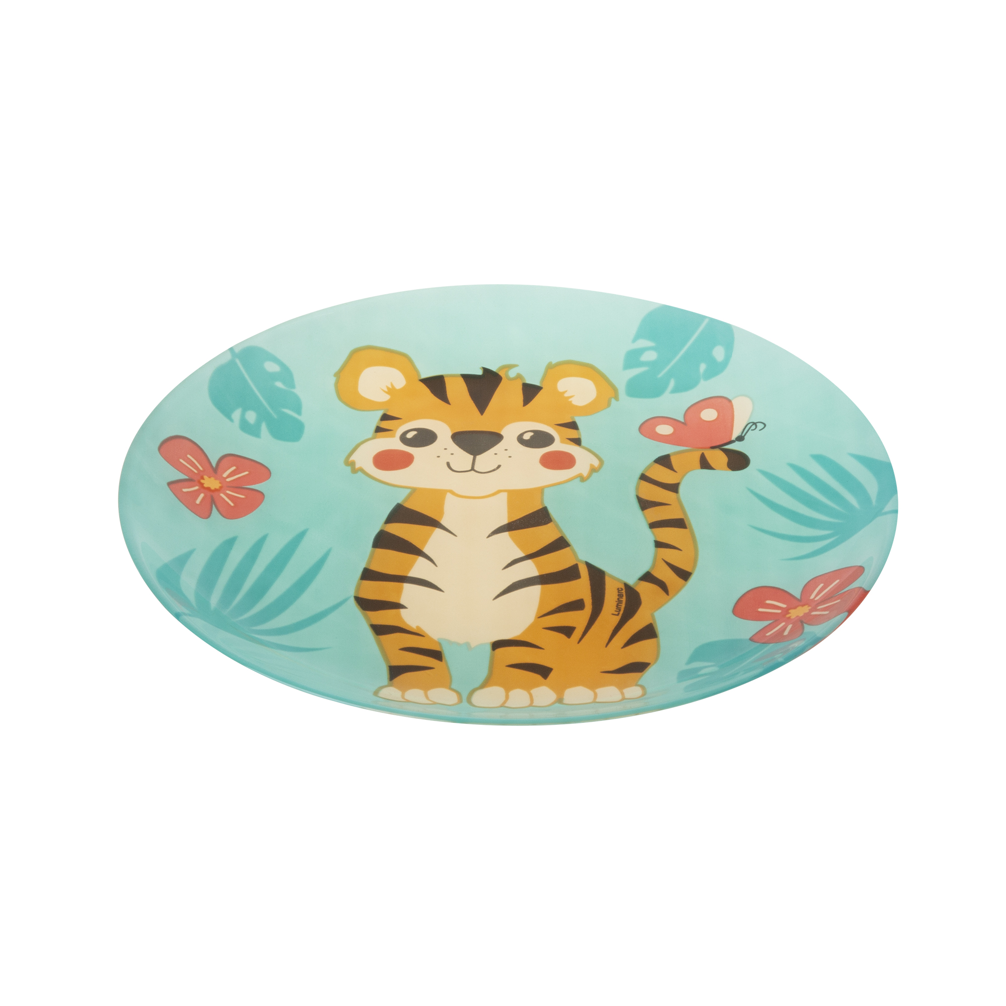 Talerz deserowy szklany dla dziecka Tygrys 20,5 cm LUMINARC