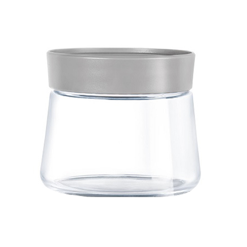 Barattolo con coperchio Swing grigio 500 ml LUMINARC