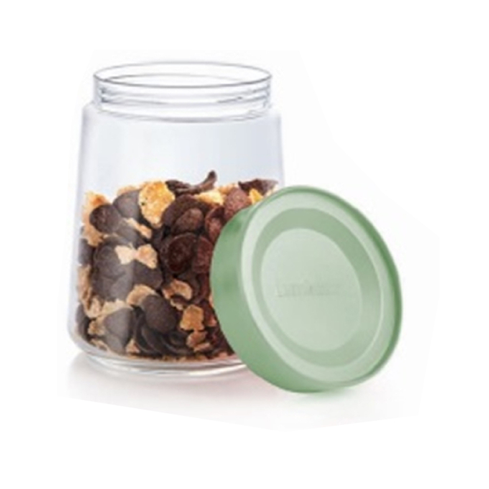Swingburk med lock 500 ml grön LUMINARC  