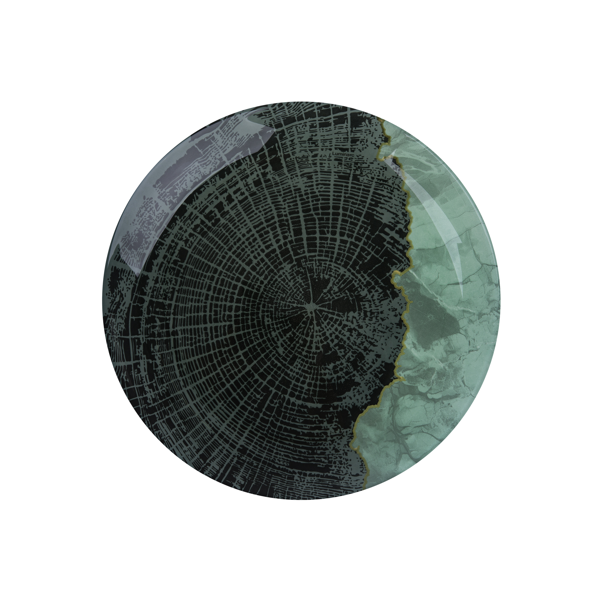 Desserteller Algoreene Green 20,5 cm LUMINARC