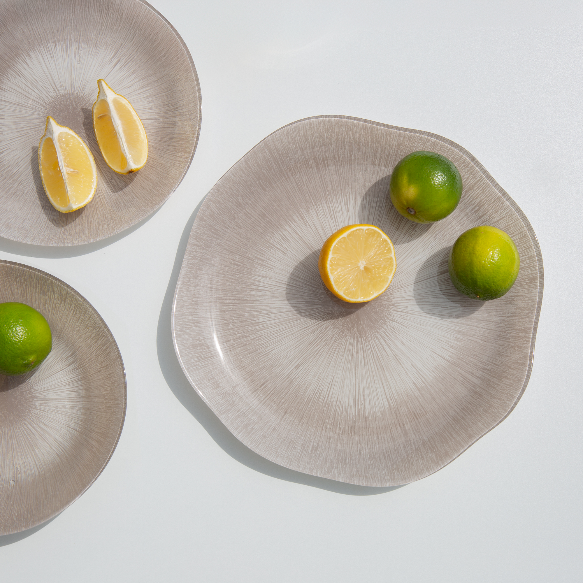 Speiseteller Starmarble Grey 26,5 cm LUMINARC