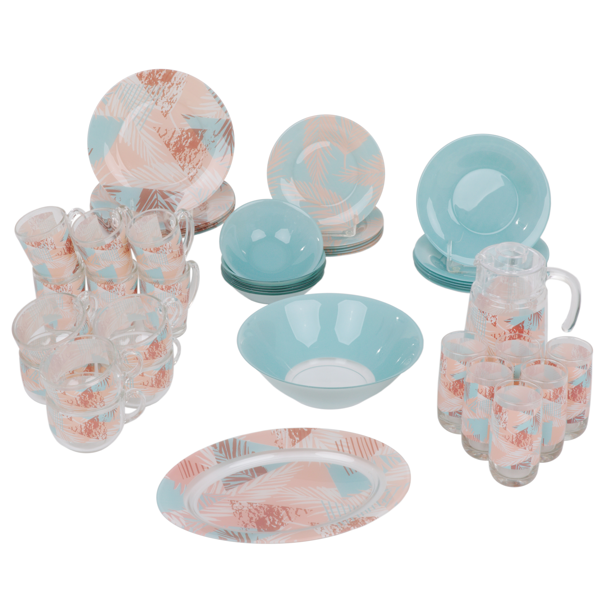 Vajilla de mesa Graphic 46 piezas LUMINARC