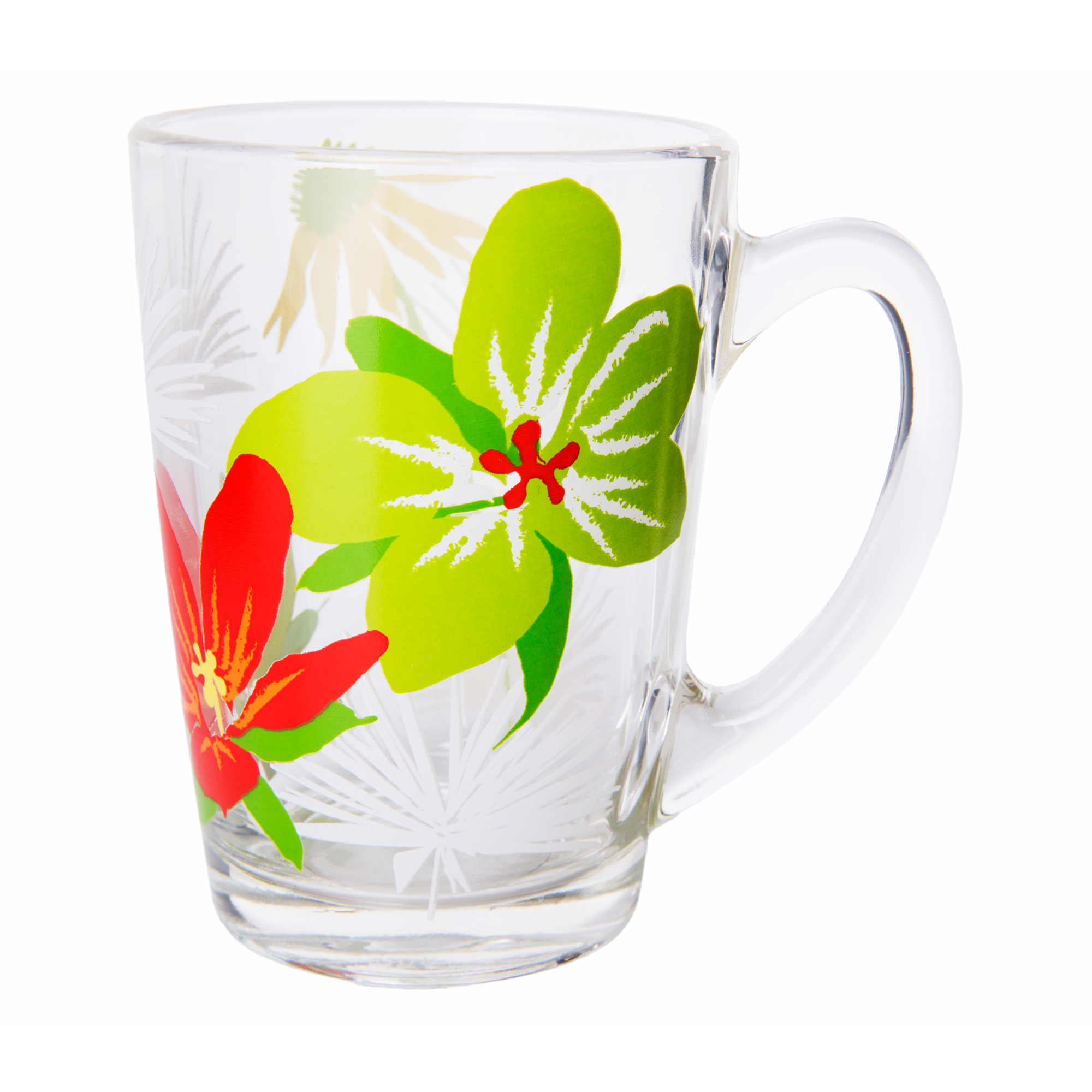 Hrnek New Morning Pop Flowers Green 320 ml LUMINARC