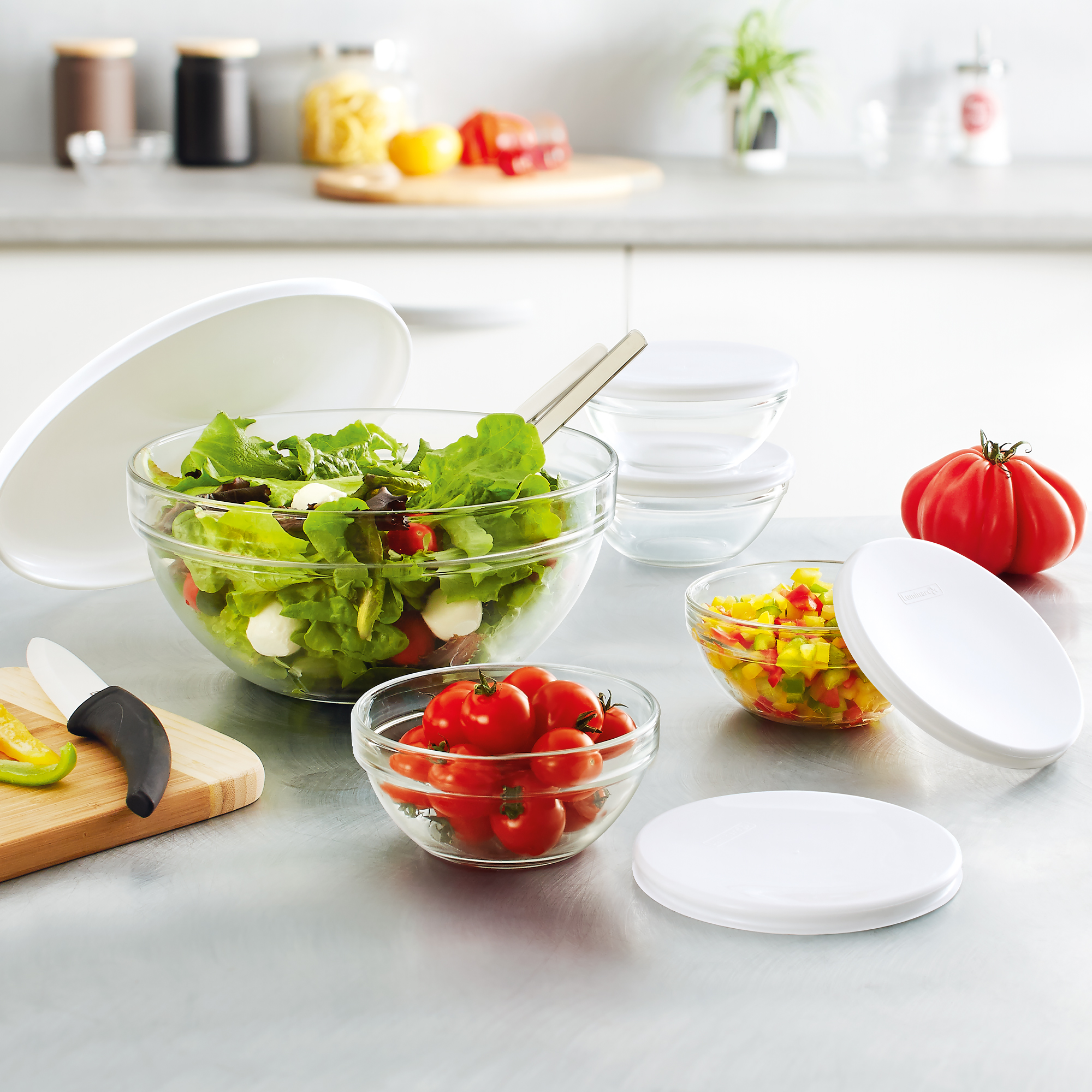 Insalatiera trasparente Empilable 23 cm LUMINARC