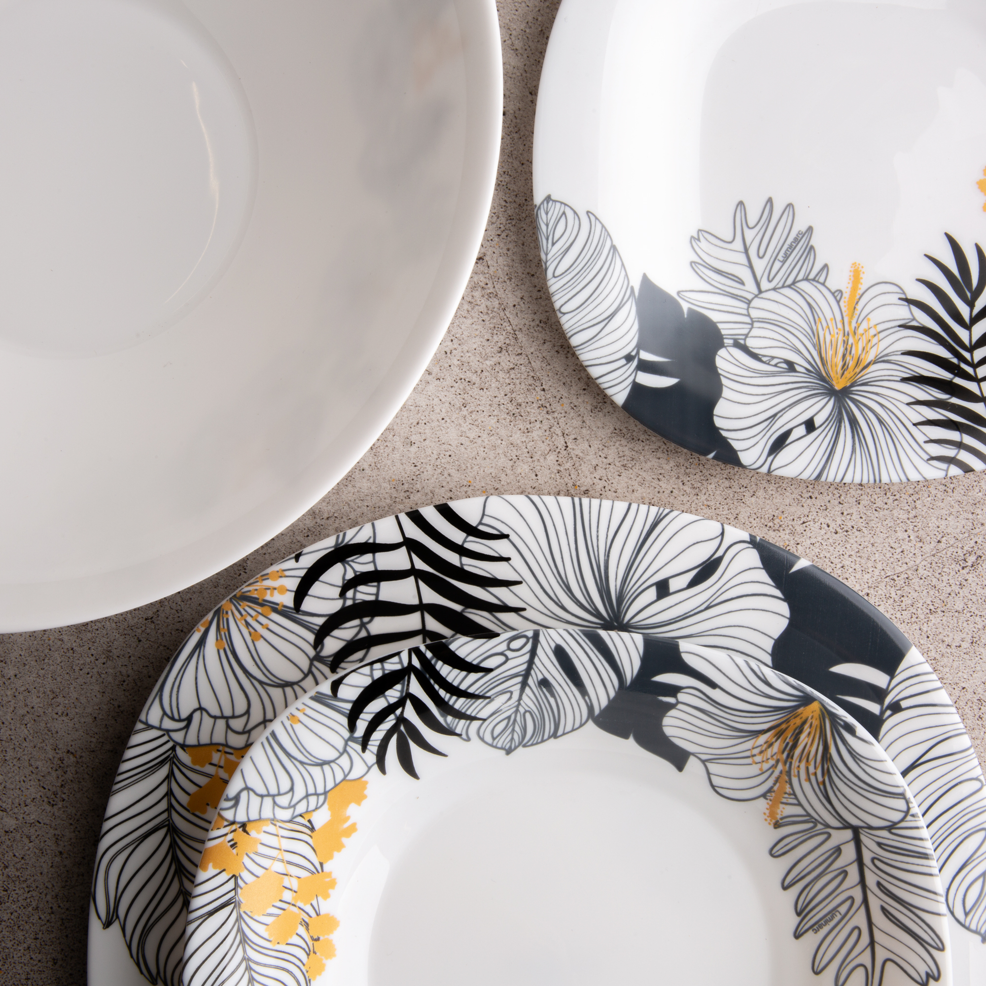 Dessertteller Carine Neo Palm Springs 19 x 19 cm LUMINARC