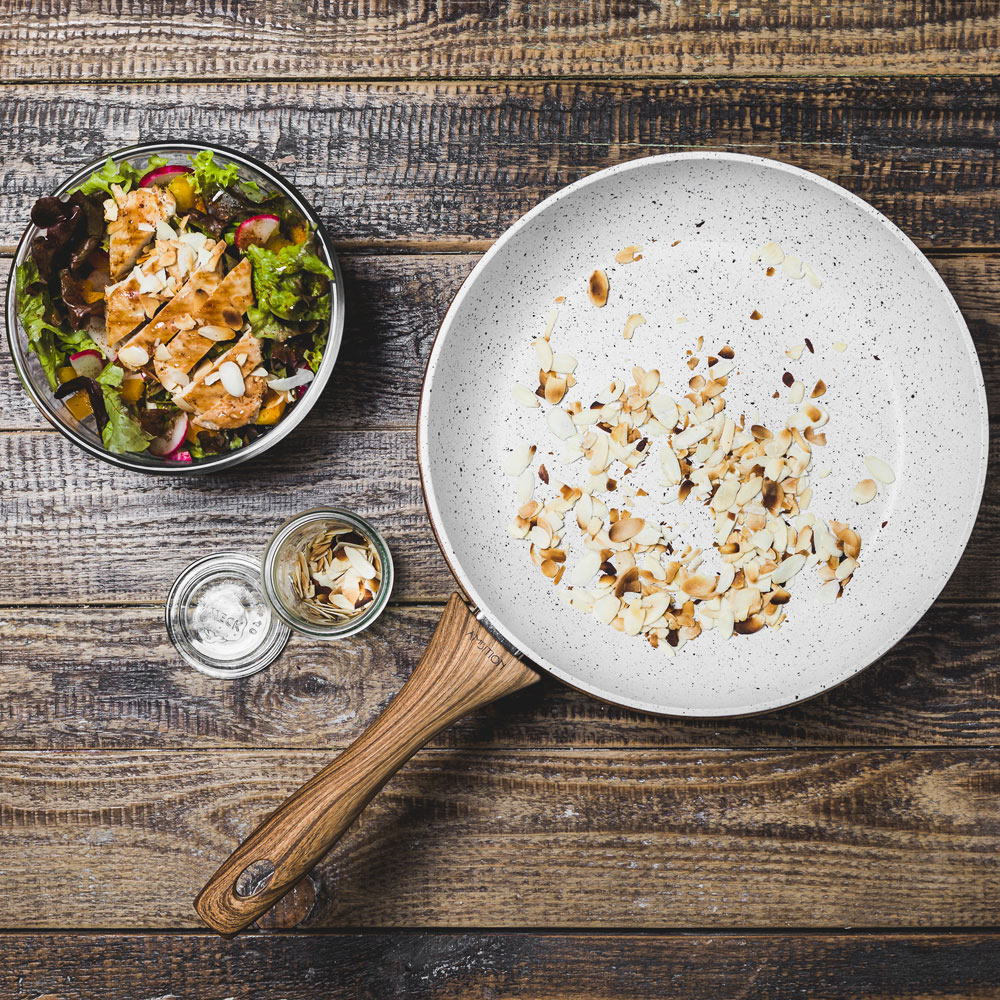 Topf- und Pfannenset 11-teilig mit Pfluon Cookmark™ Beschichtung Nature AMBITION