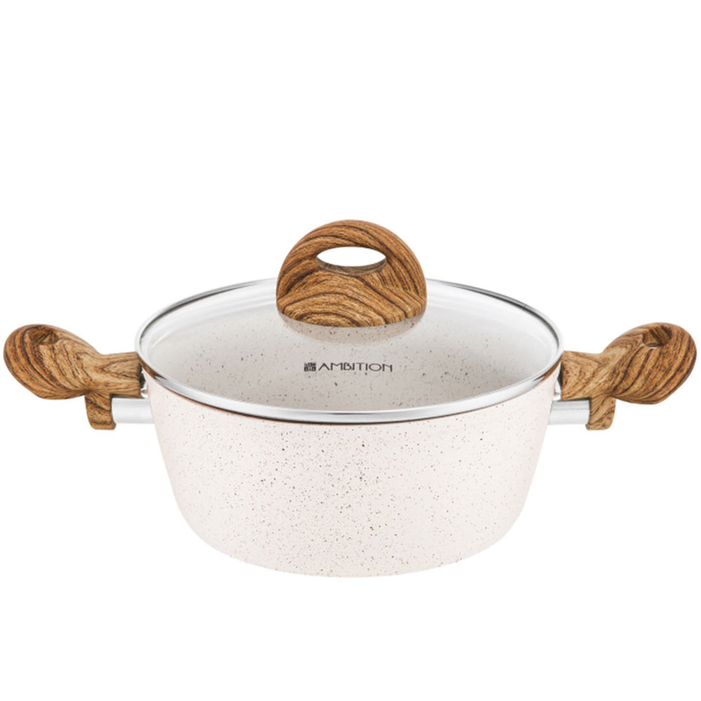 Topf- und Pfannenset 11-teilig mit Pfluon Cookmark™ Beschichtung Nature AMBITION