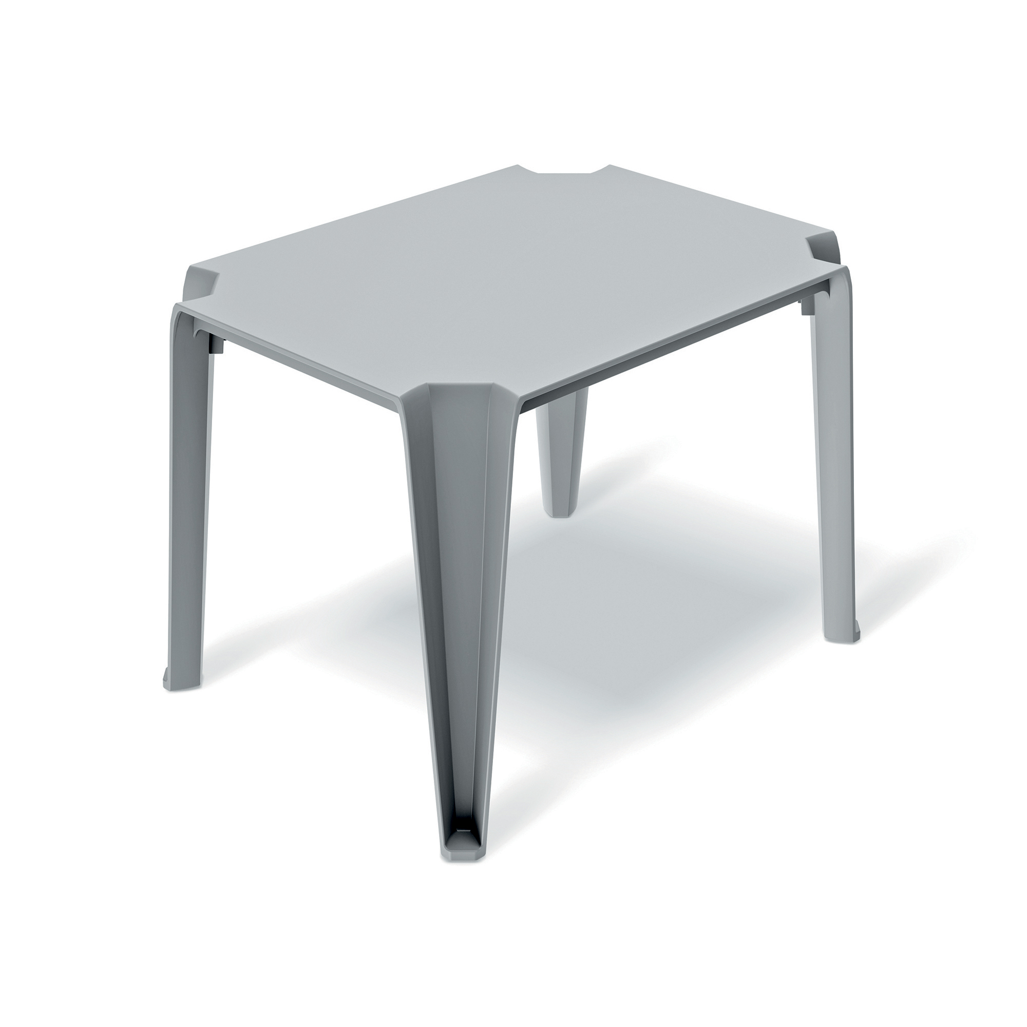 Kaffeetisch Lottie Light Gray 77 x 59 cm FERNE