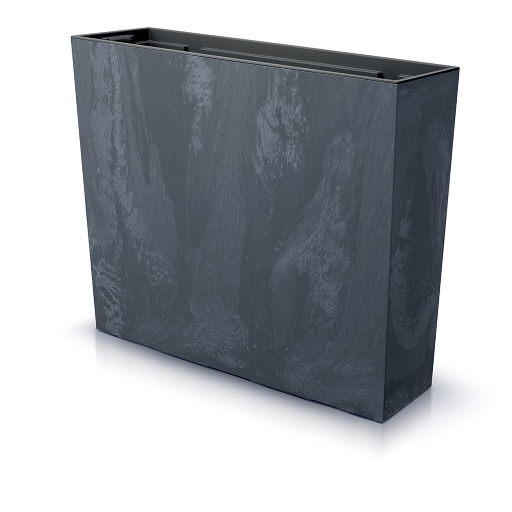 Pflanzkübel 58 x 18 x 49,8 cm Urbi Beton Effect anthrazit PROSPERPLAST