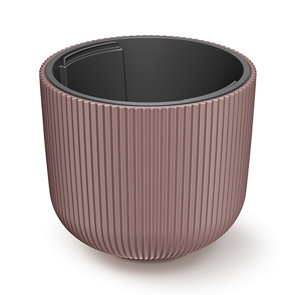 Blumentopf Milly 29,9 x 29,9 x 27 cm marsala PROSPERPLAST