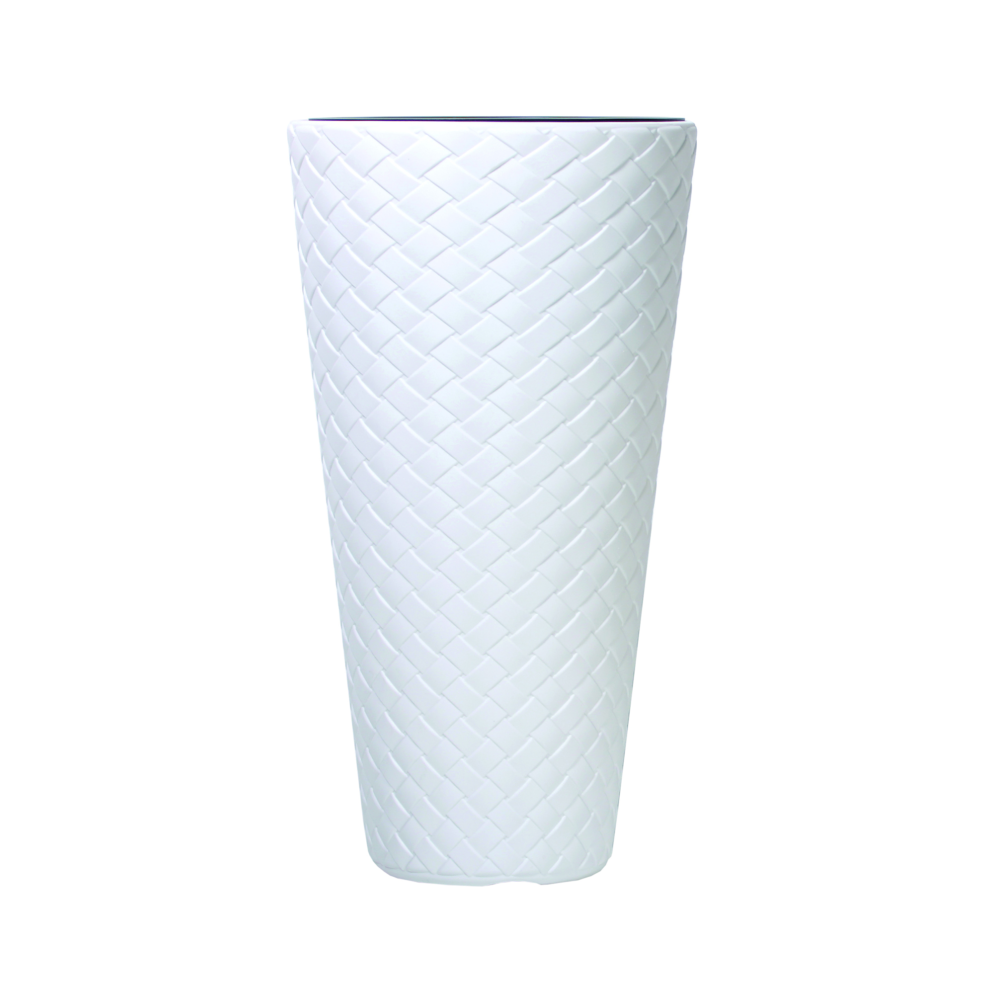 Pflanzkübel 55cm Matuba Slim weiß PROSPERPLAST
