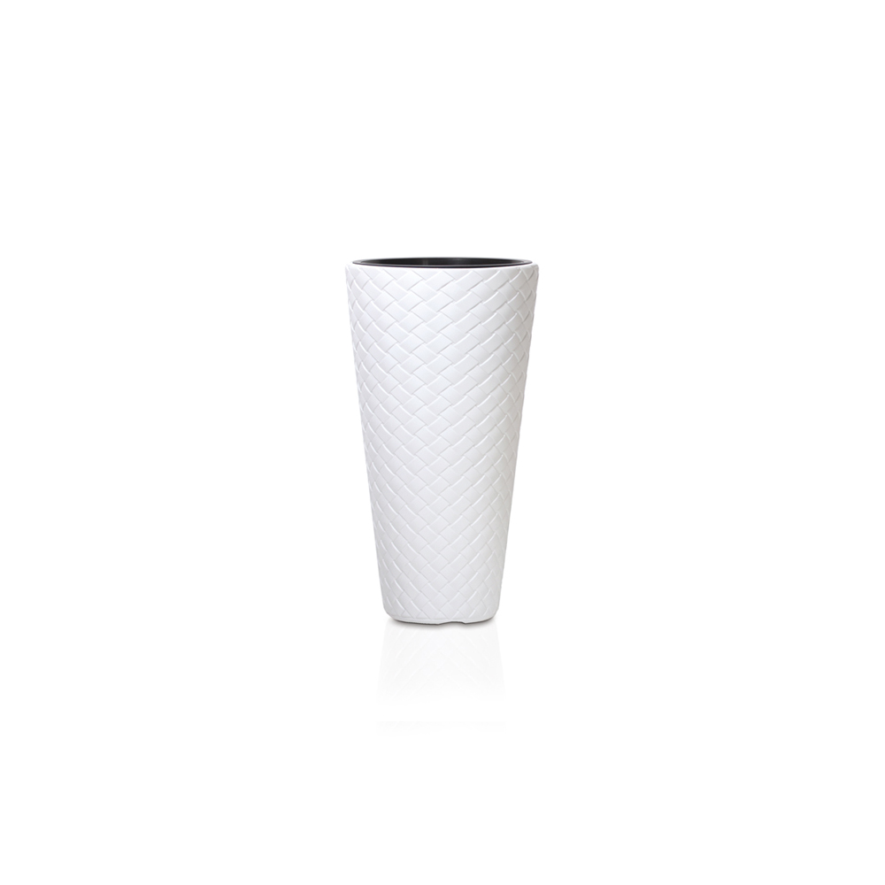 Pflanzkübel 55cm Matuba Slim weiß PROSPERPLAST