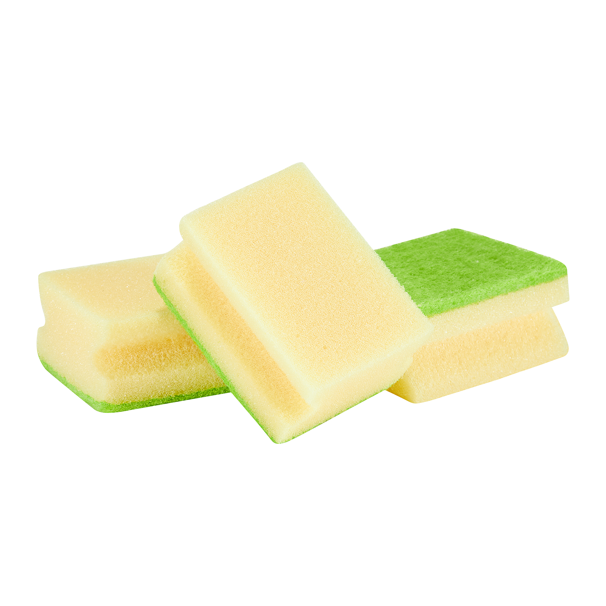 Profiled kitchen sponge 3 pcs VELKEA