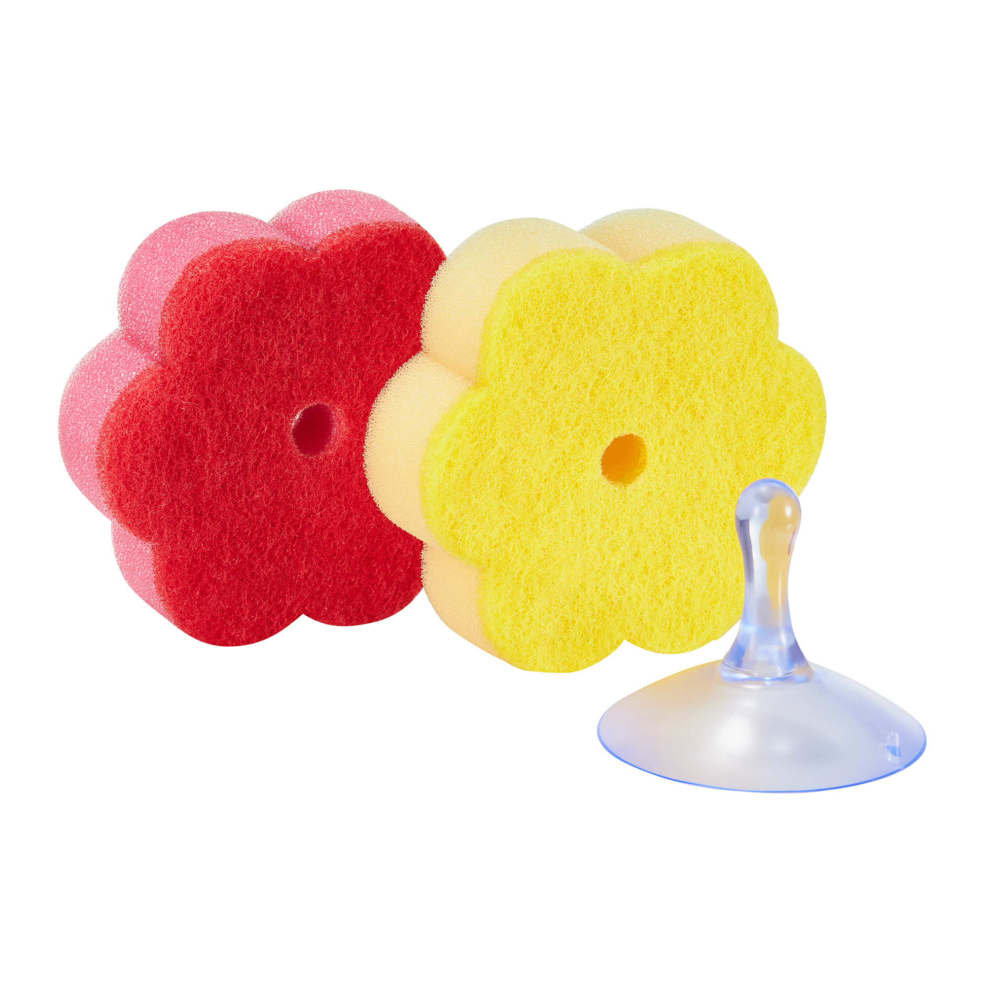 Sada 2 houbiček s jednou přísavkou MIX BAREV VELKEA