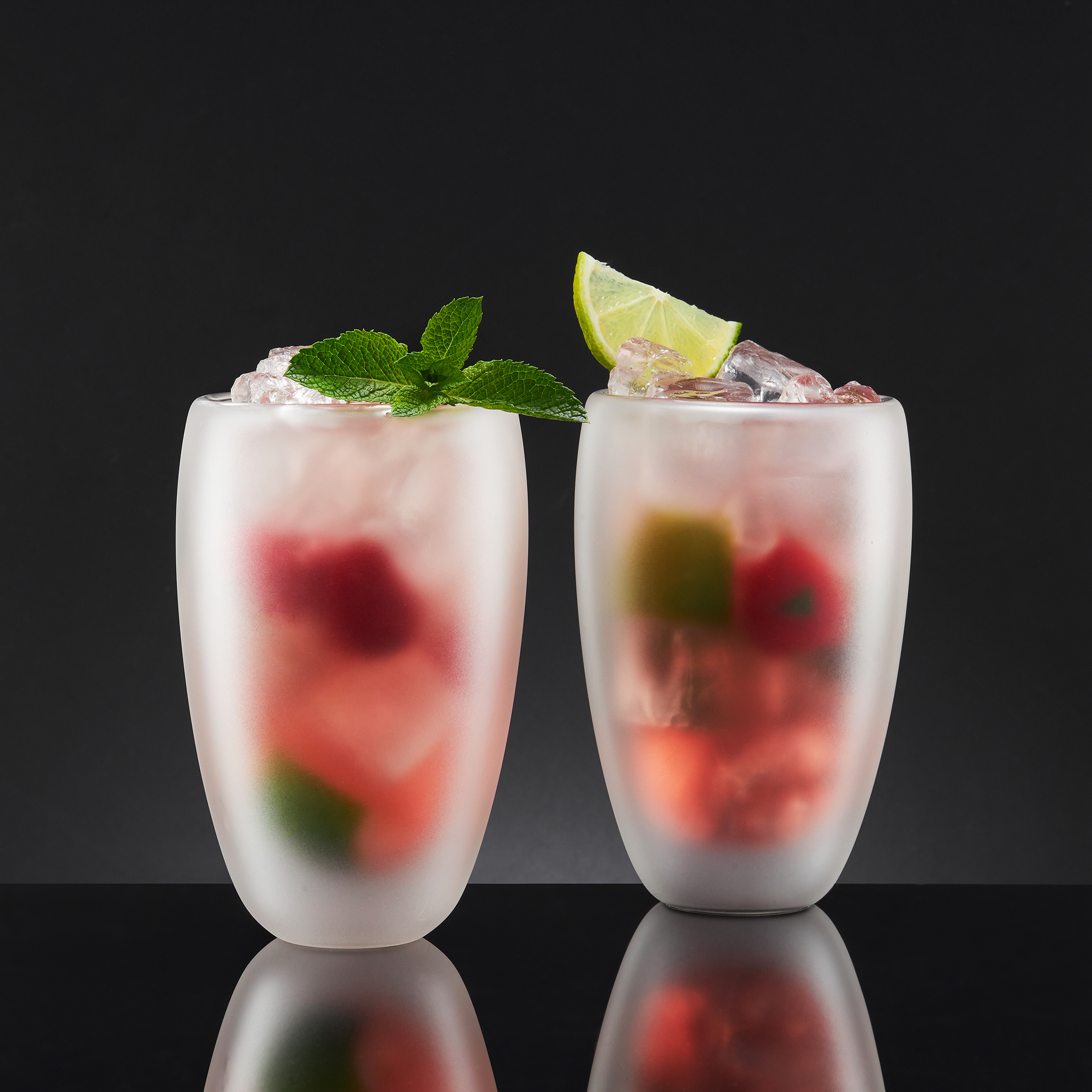 Sada 2 termoskleniček Frost 450 ml AMBITION