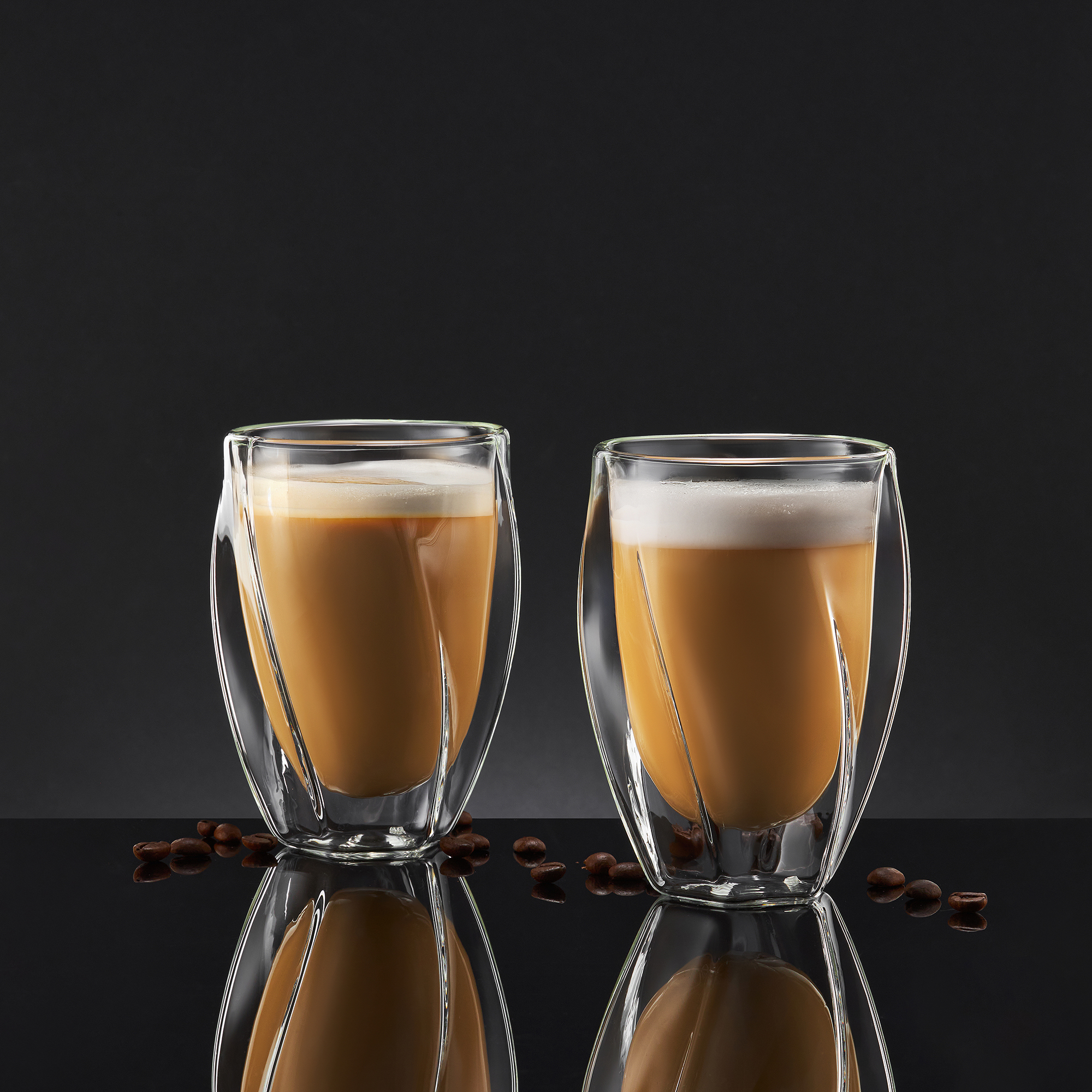 Set med 2 termoglas Twist 300 ml AMBITION