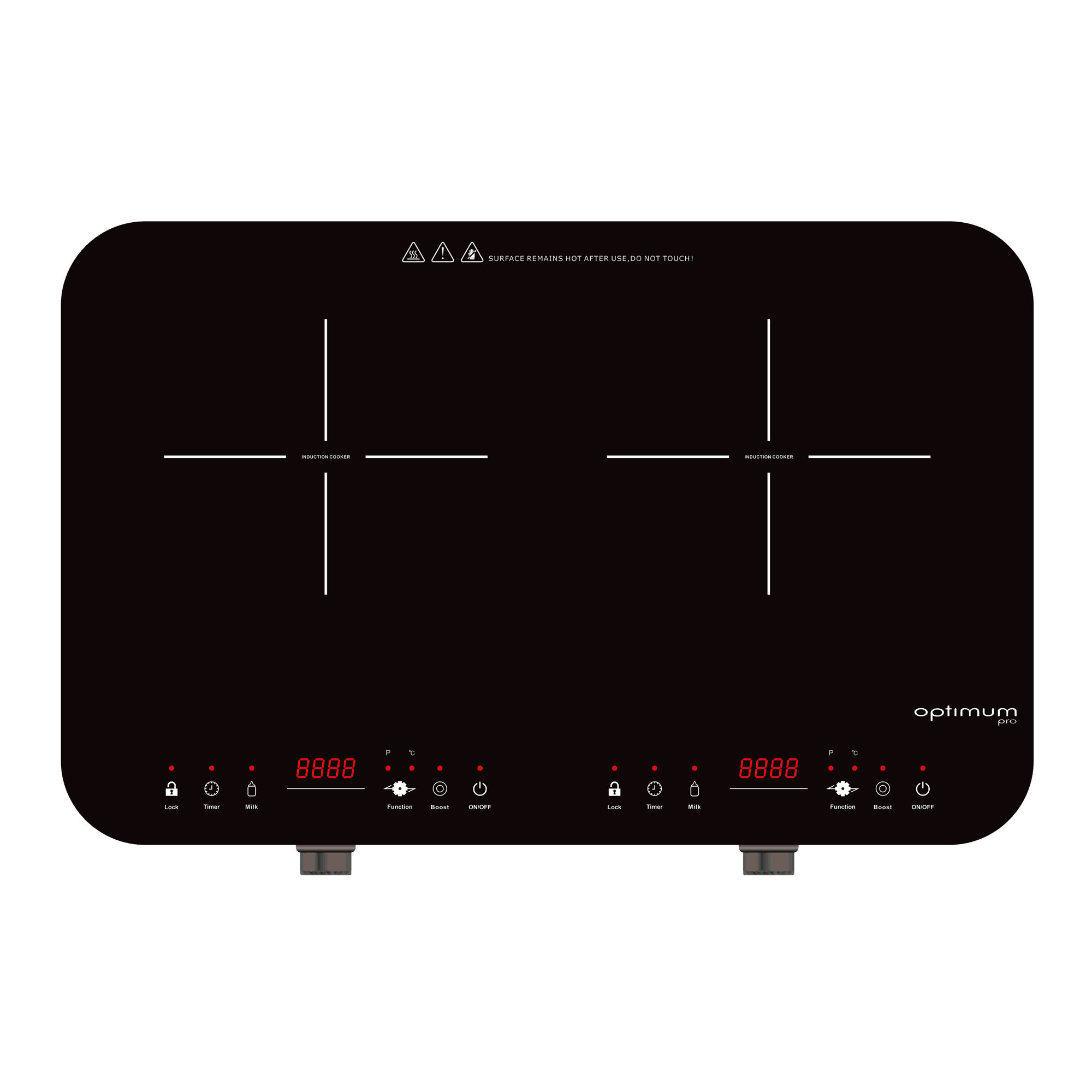 Płyta indukcyjna przenośna dwupalnikowa PX-2002 OPTIMUM