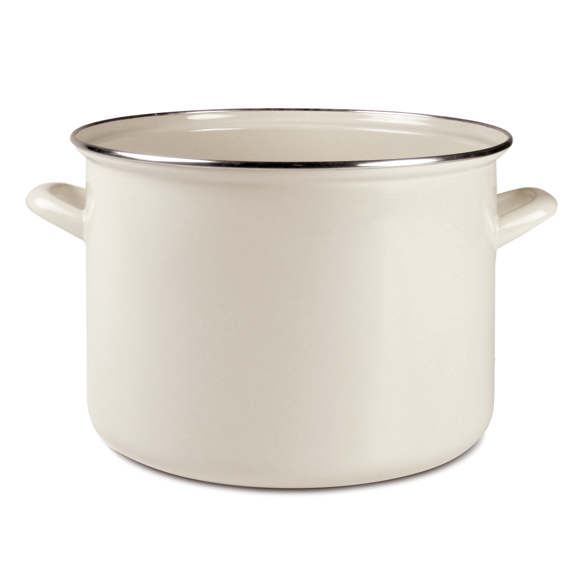 Pentola smaltata crema 30 cm 12,5 l Induzione EMALIA OLKUSZ