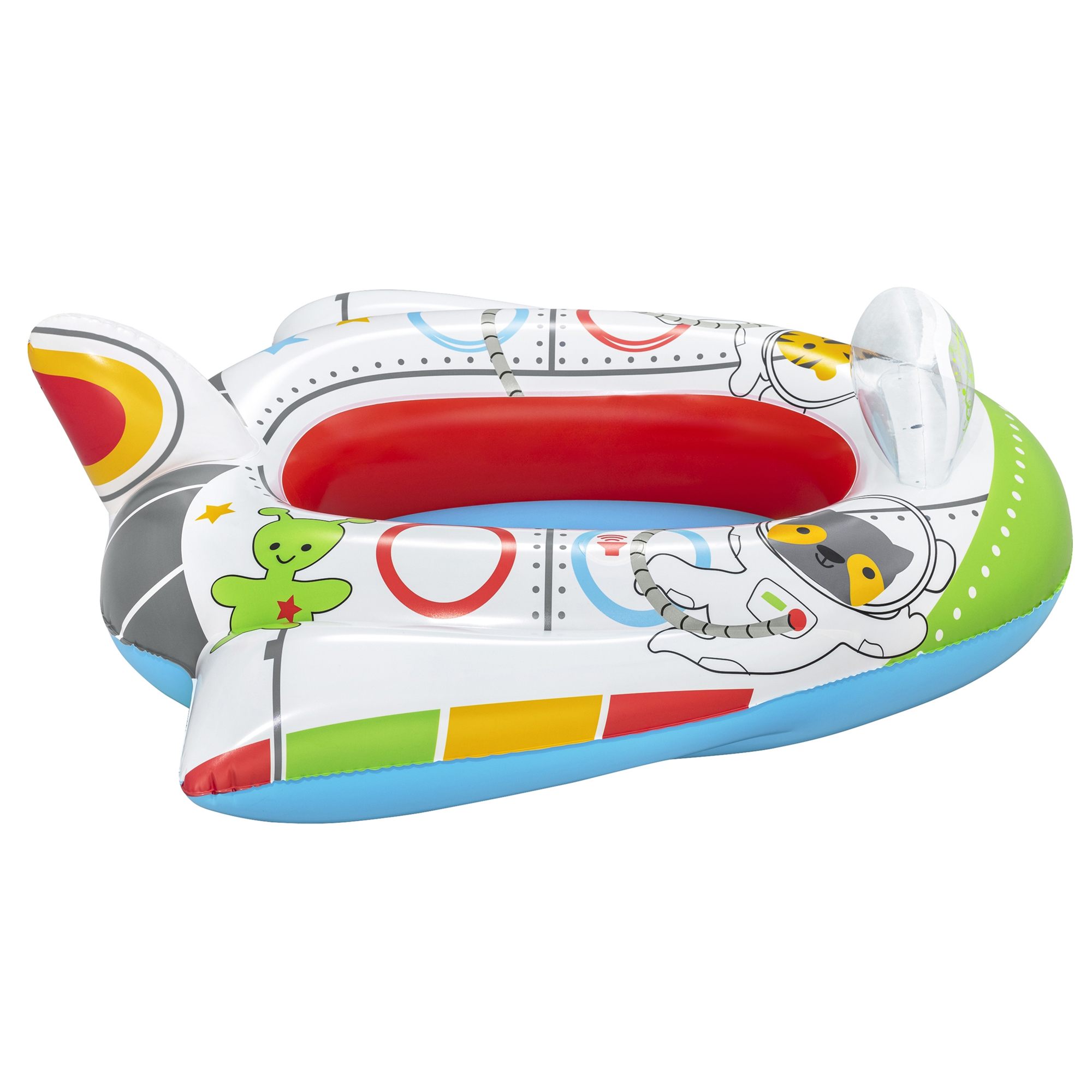 Nafukovací čln vesmírna loď s reproduktorom Funspeakers™ 104 x 99 cm BESTWAY