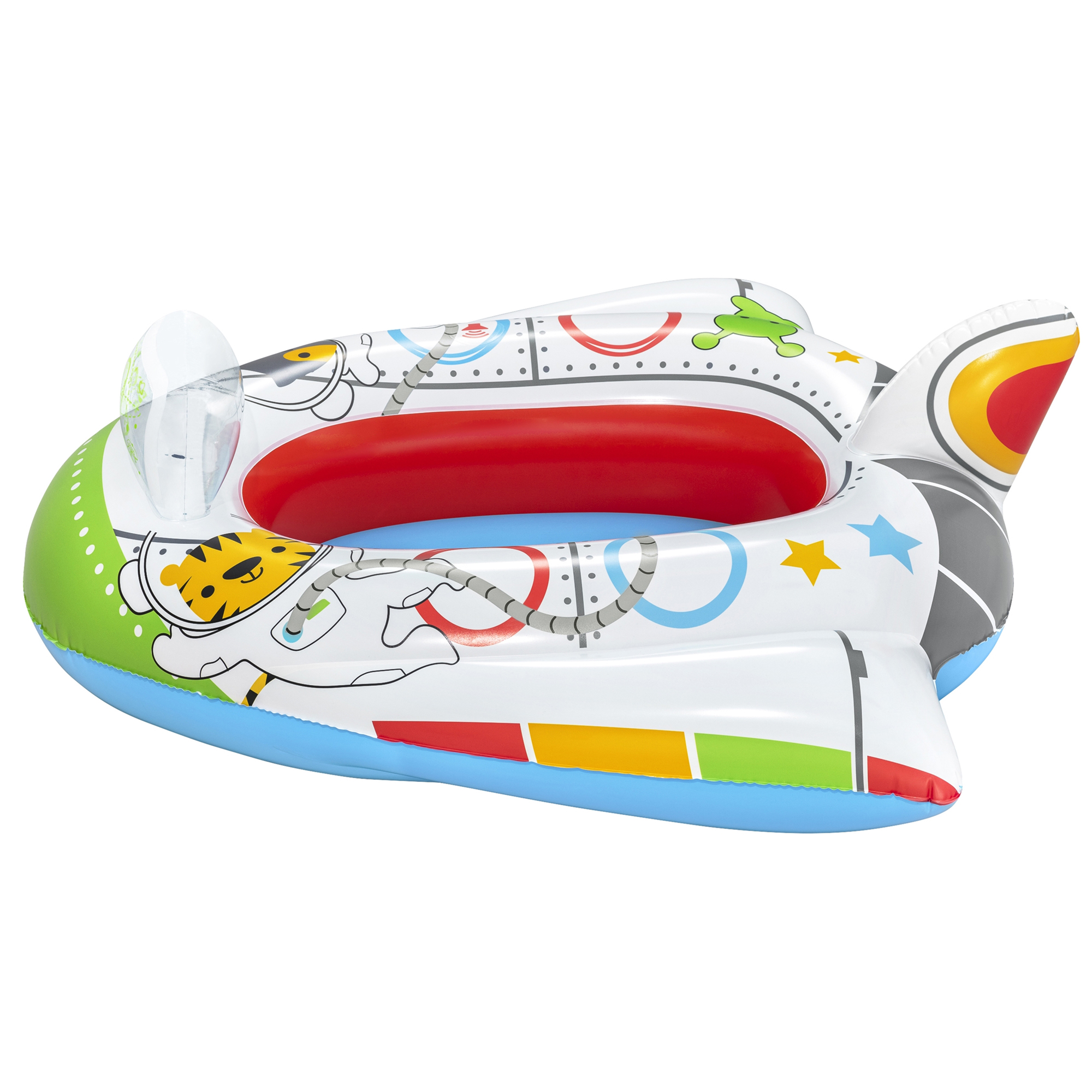 Nafukovací čln vesmírna loď s reproduktorom Funspeakers™ 104 x 99 cm BESTWAY