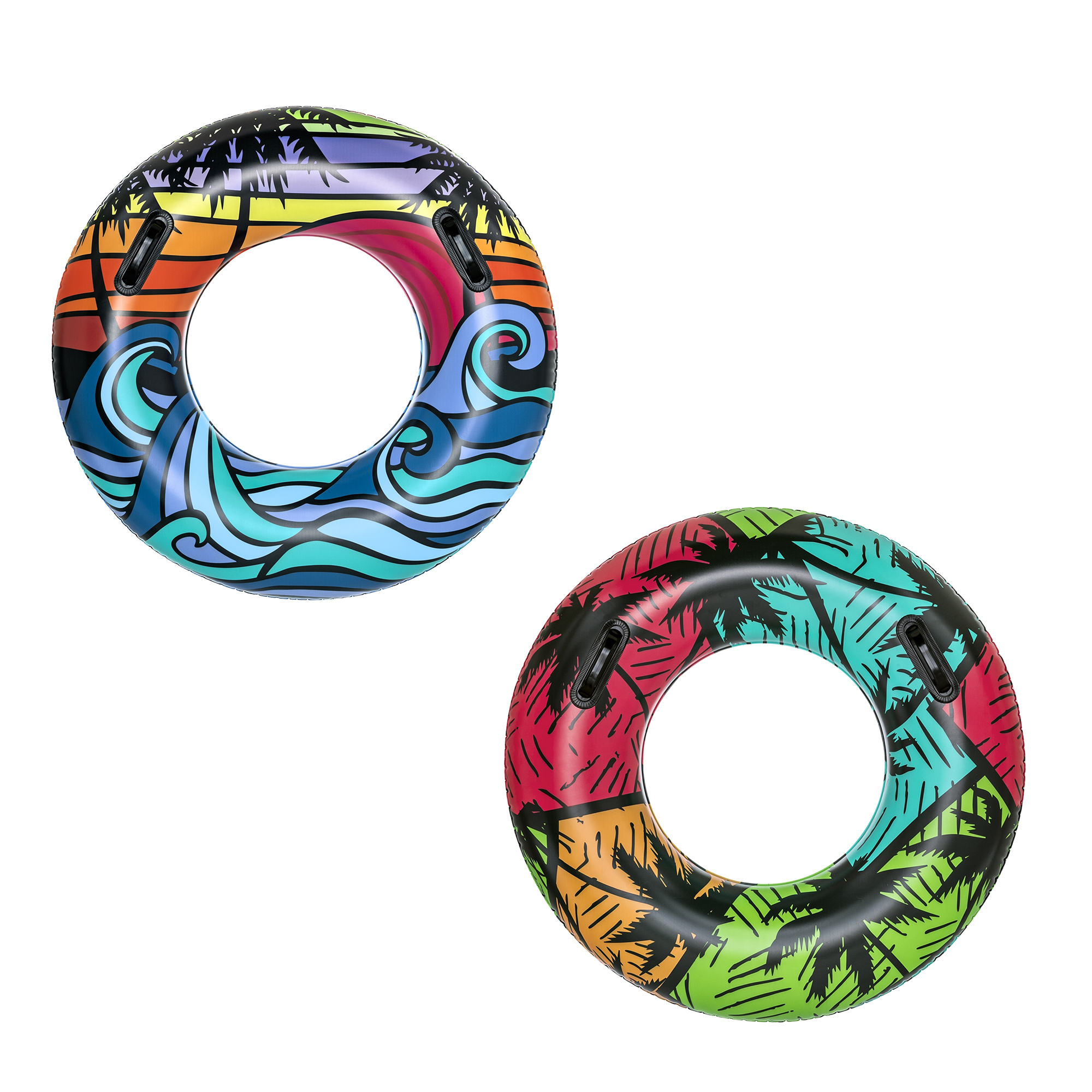 Nafukovací kruh Coastal Castaway 91 cm MIX VZORŮ BESTWAY