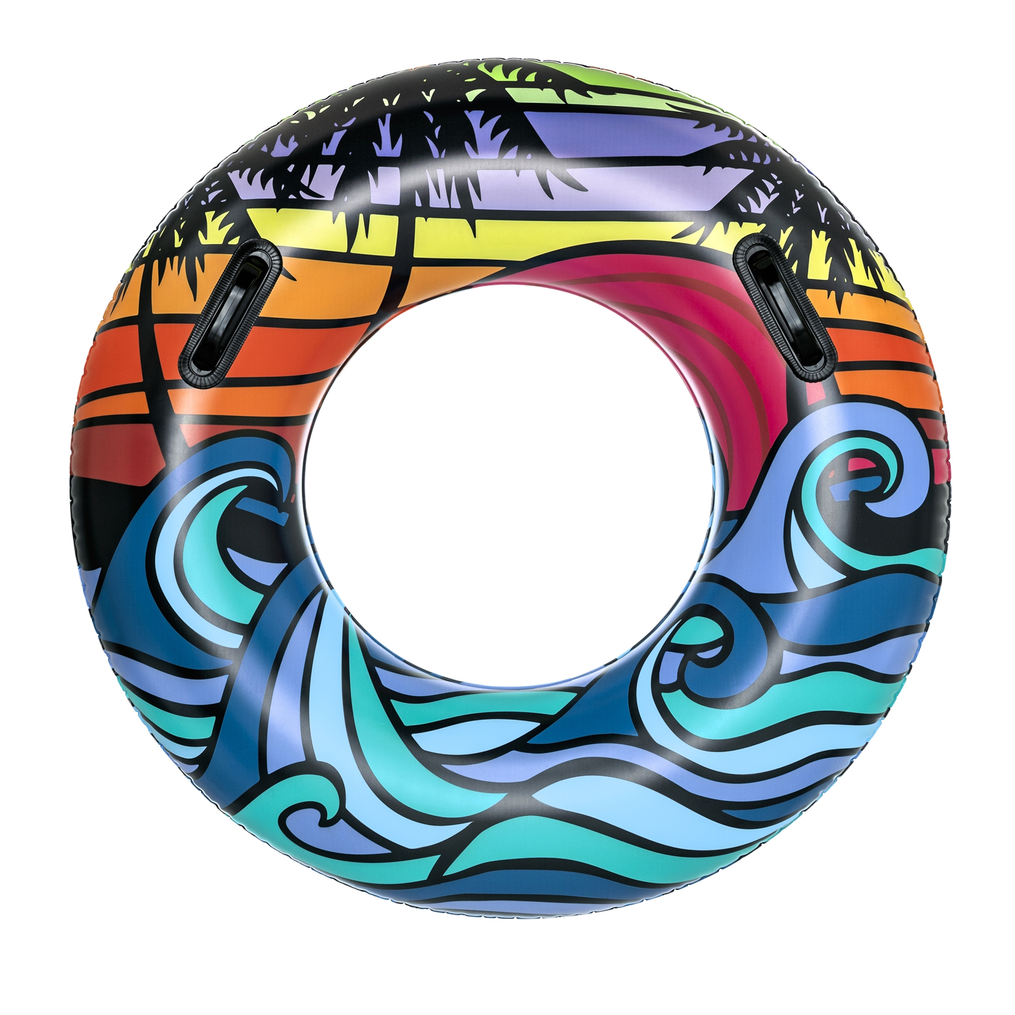 Nafukovací kruh Coastal Castaway 91 cm MIX VZORŮ BESTWAY