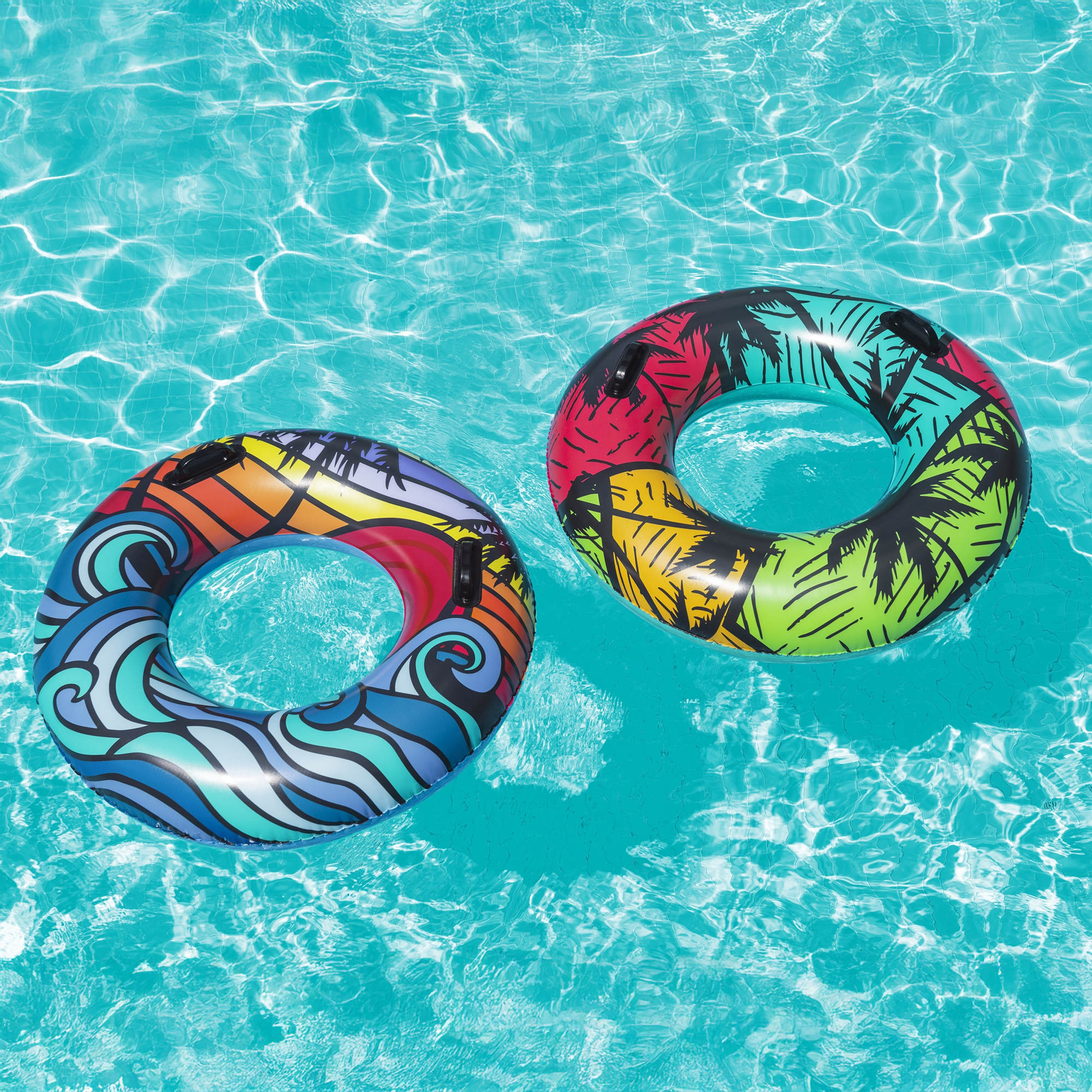 Nafukovací kruh Coastal Castaway 91 cm MIX VZORŮ BESTWAY