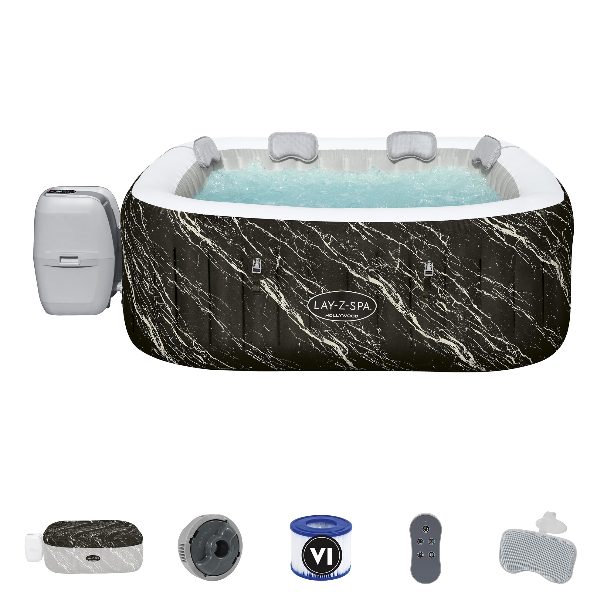 Dmuchane jacuzzi Lay-Z-Spa Hollywood AirJet™ 180 x 66 cm BESTWAY