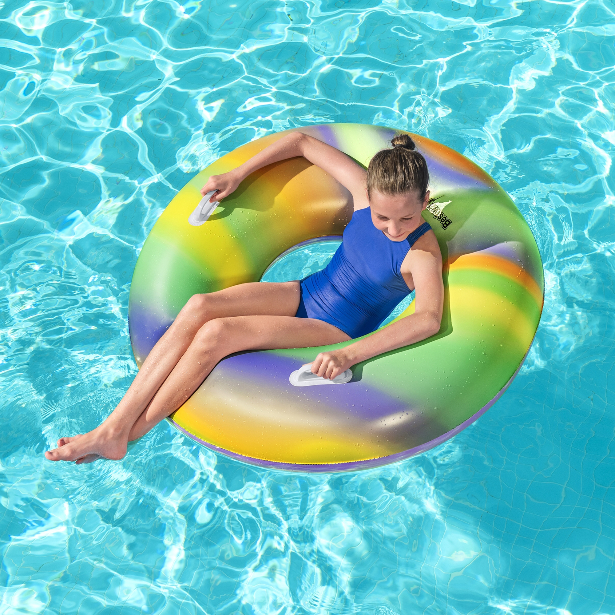 Schwimmring  Rainbow 119 cm BESTWAY