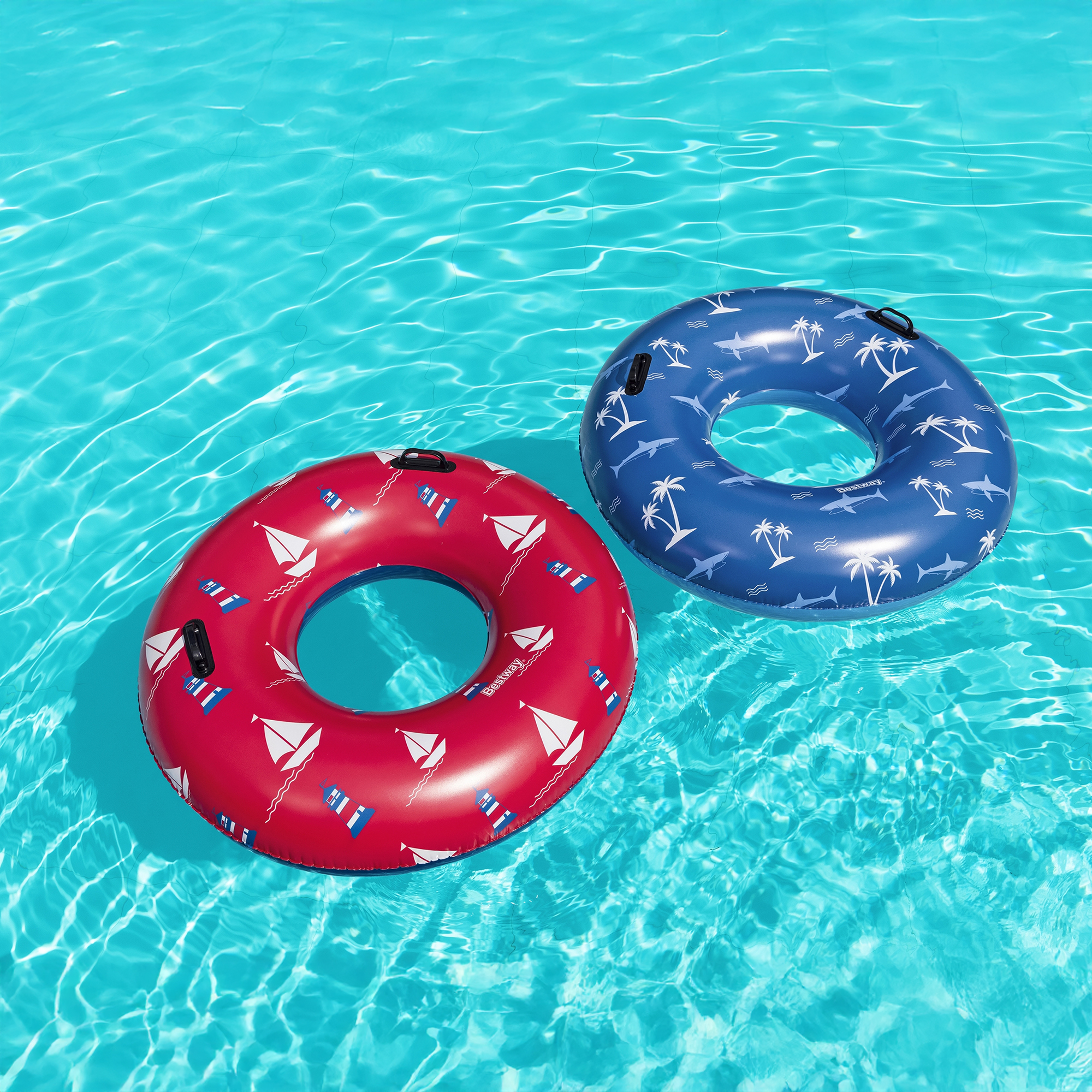 Nafukovací kruh Nautical 119 cm MIX BAREV BESTWAY
