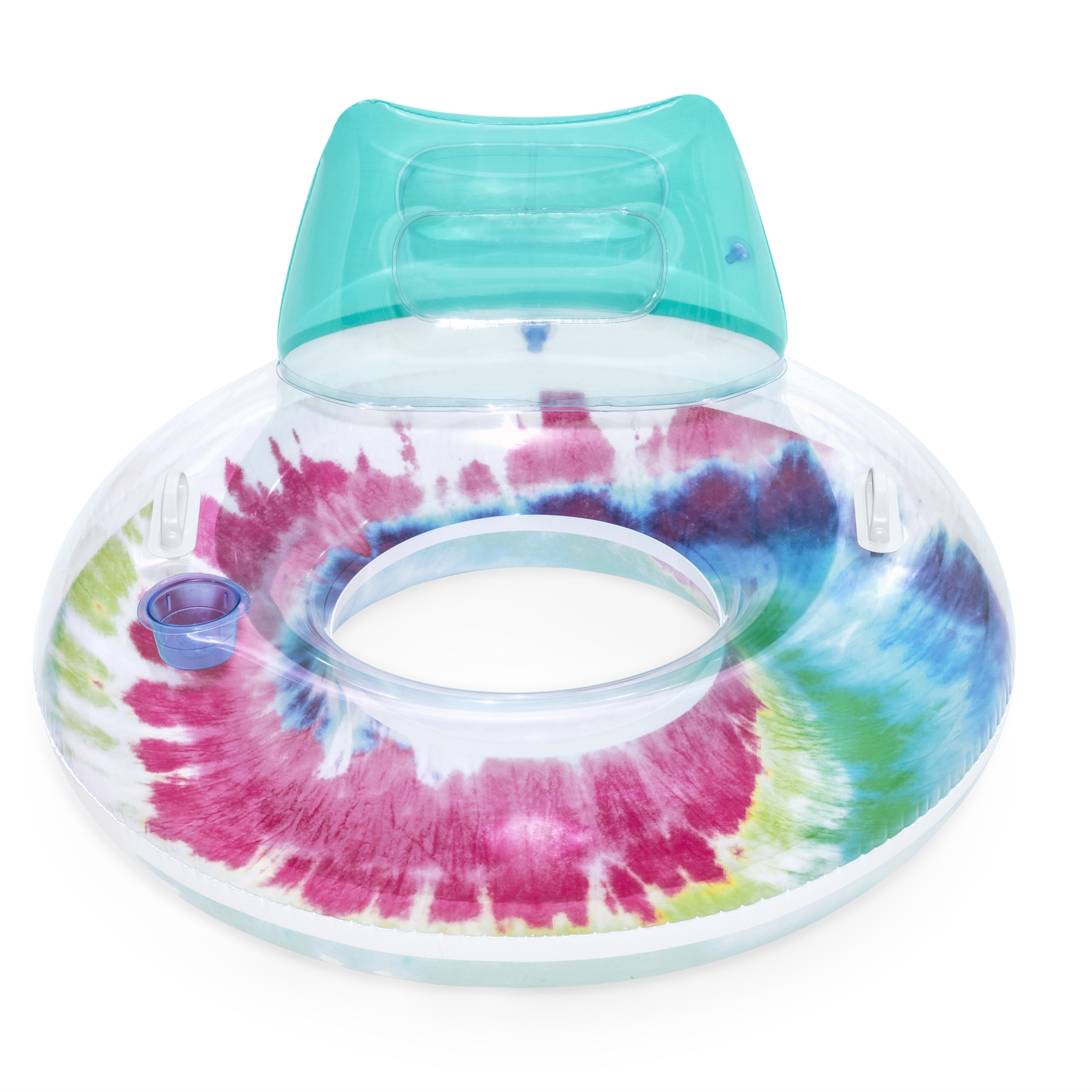 Nafukovací kruh Tie Dye Deluxe 118 x 117 cm BESTWAY
