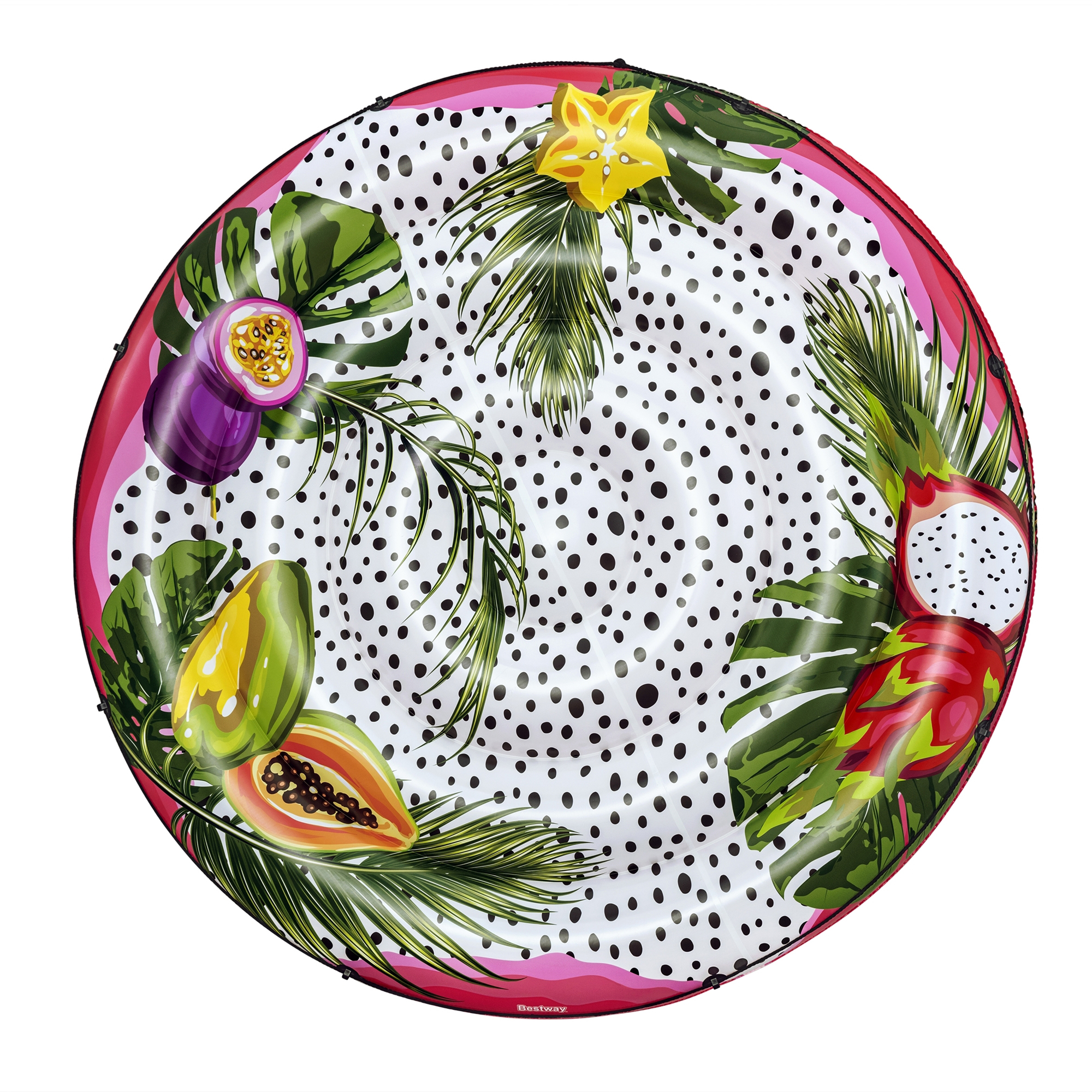 Uppblåsbar dubbelmadrass Fruits of Paradise™ 188 cm BESTWAY  