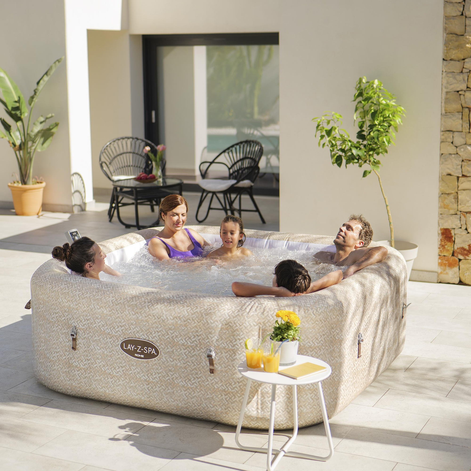 Nafukovací vířivka Lay-Z-Spa Rome AirJet™ 201 x 71 cm BESTWAY