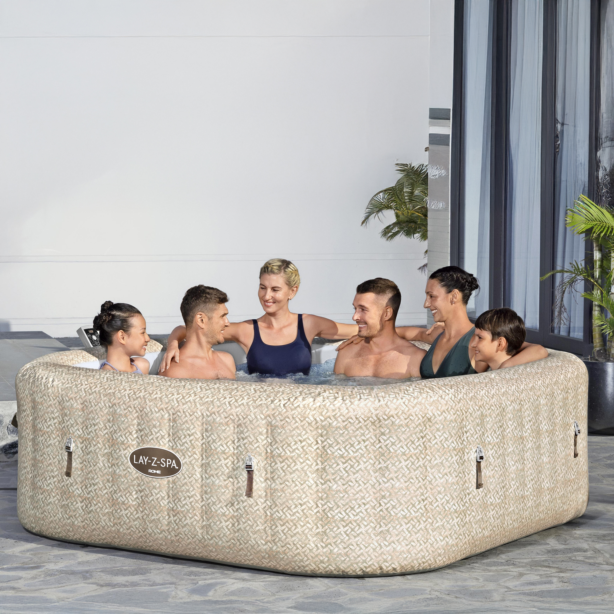 Nafukovací vířivka Lay-Z-Spa Rome AirJet™ 201 x 71 cm BESTWAY