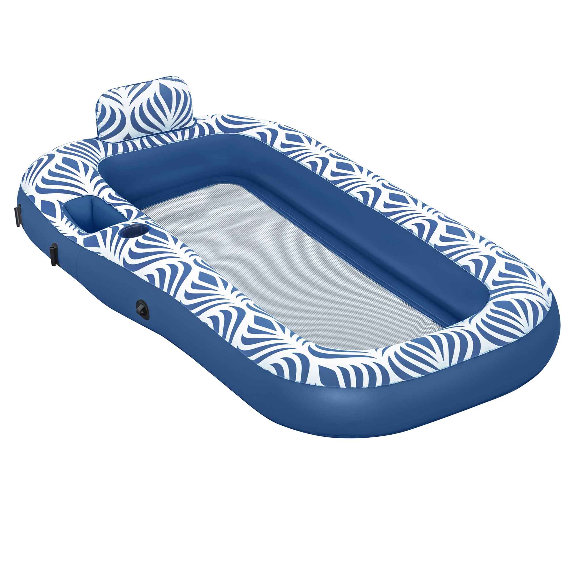 Luftmatratze  Ponton / Schlauchboot mit Dach Comfort Plush™ 198 x 112 cm BESTWAY