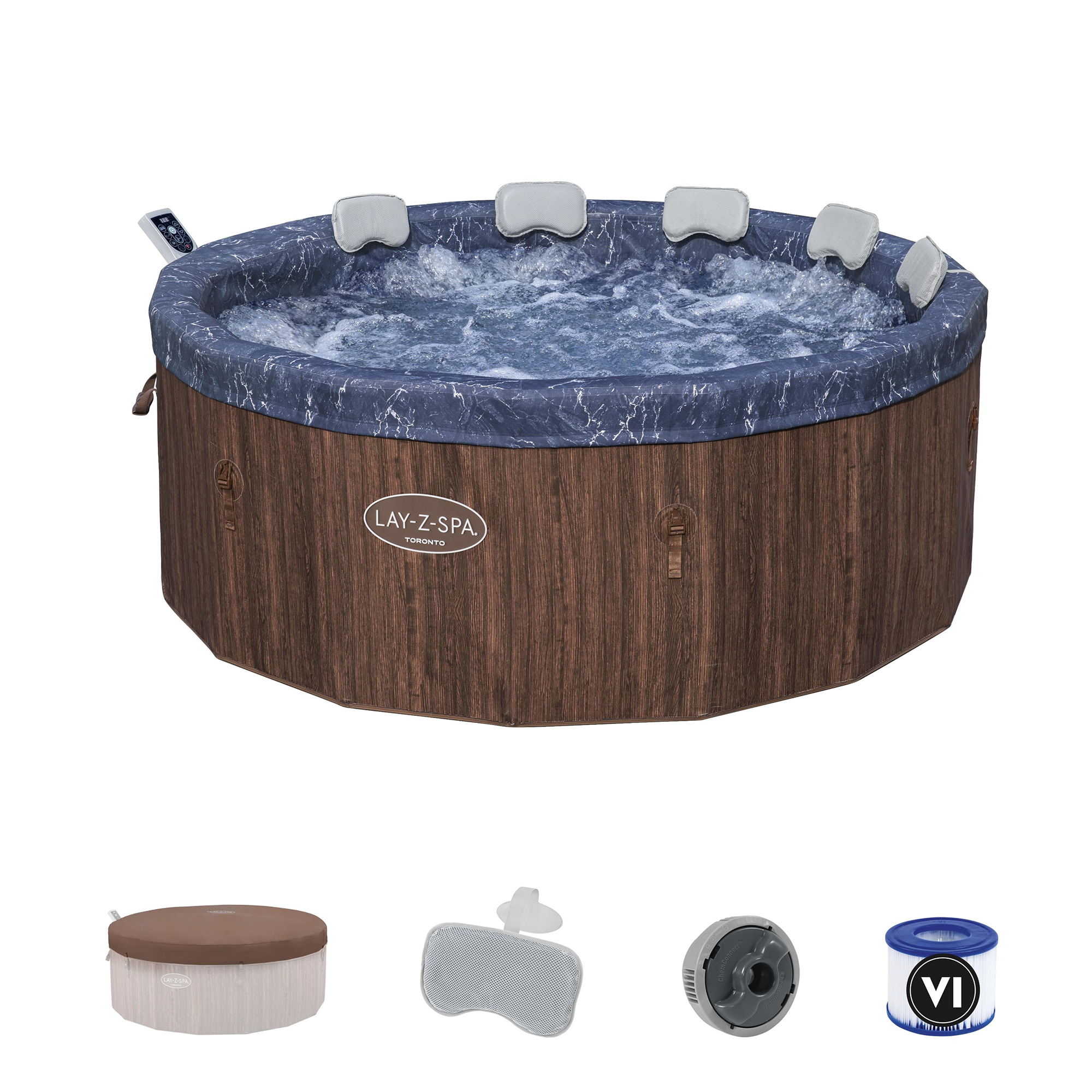 Nafukovacia vírivka Lay-Z-Spa Toronto AirJet™ 190 x 70 cm BESTWAY