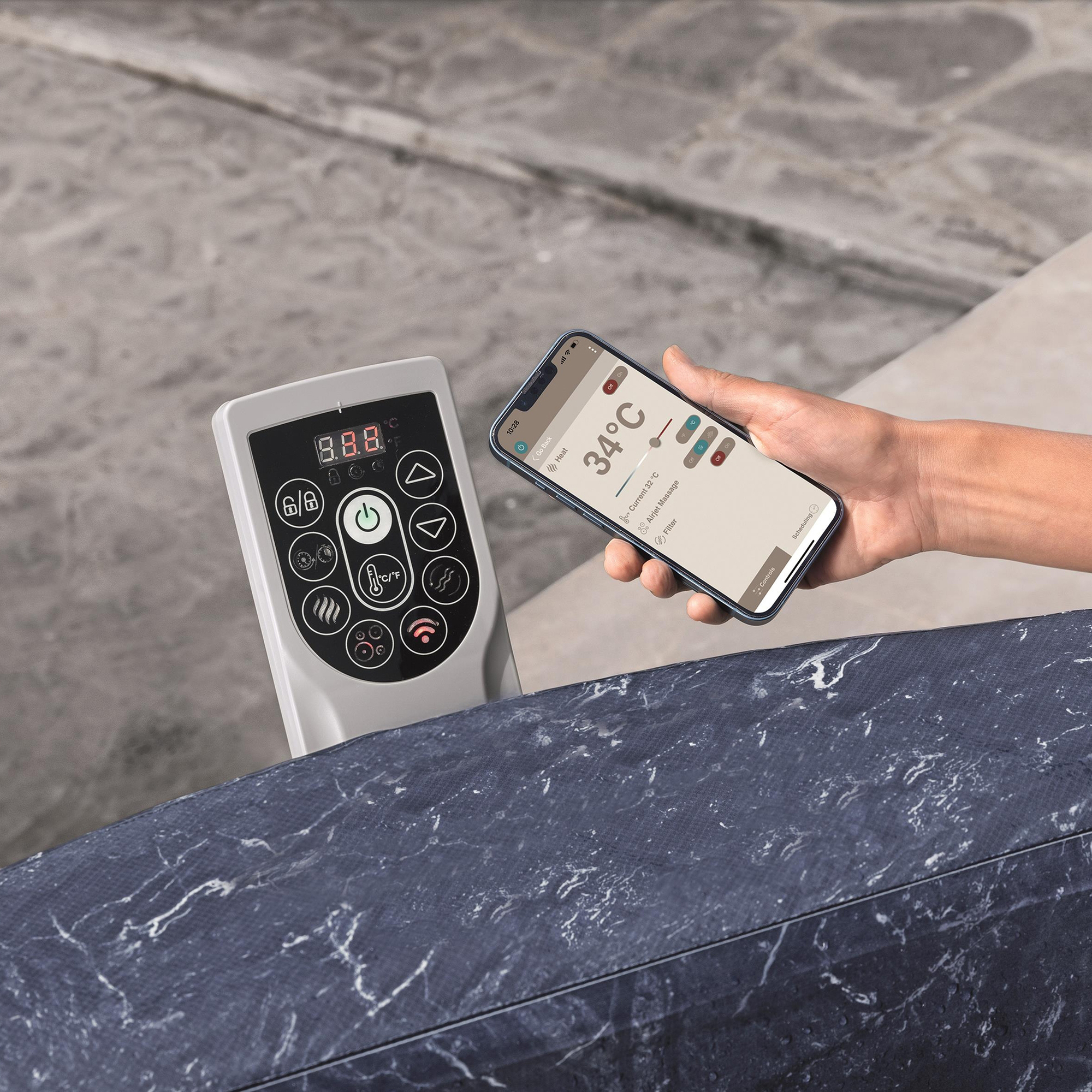 Nafukovacia vírivka Lay-Z-Spa Toronto AirJet™ 190 x 70 cm BESTWAY