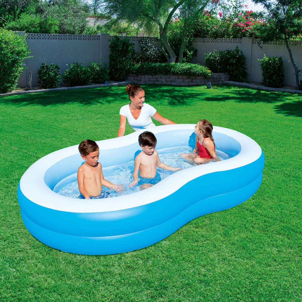 Aufblasbares Planschbecken 262x157x46cm BESTWAY 
