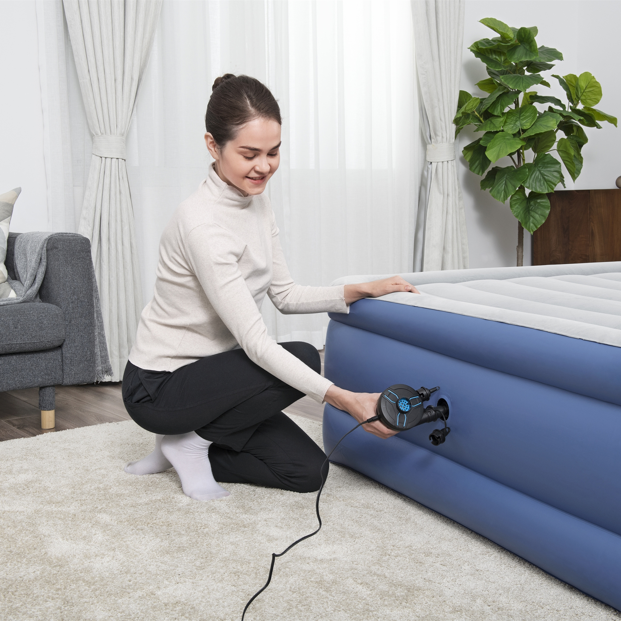 Elektropumpe PowerTouch™ 490 l/min  AC/DC BESTWAY