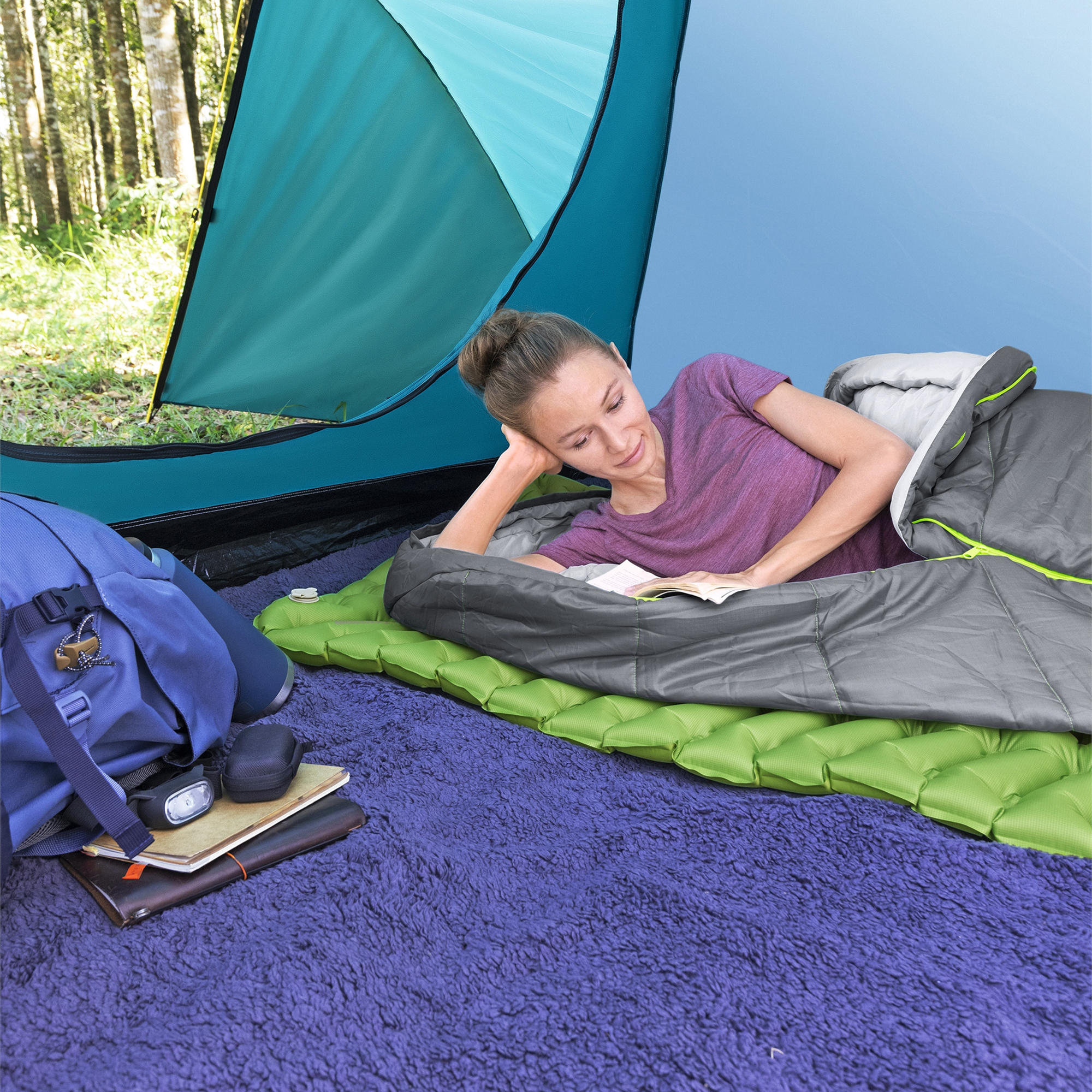 Kempingový matrac WanderLite™ Large 198 x 71 cm BESTWAY
