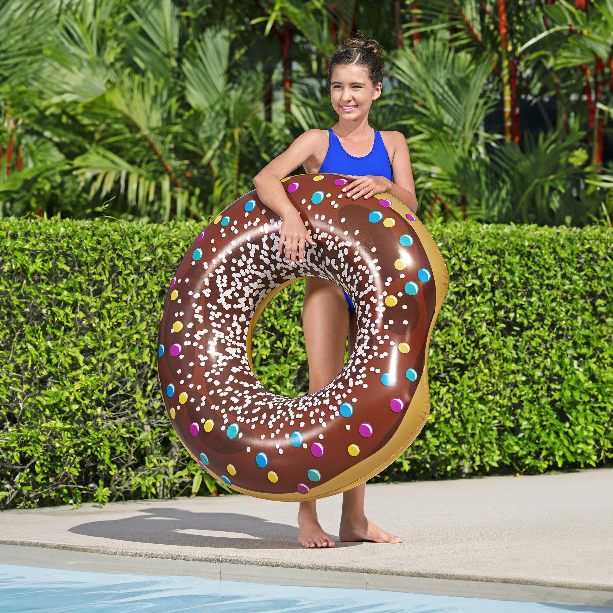 Anillo boya inflable Donut 107 cm BESTWAY coulor al azar
