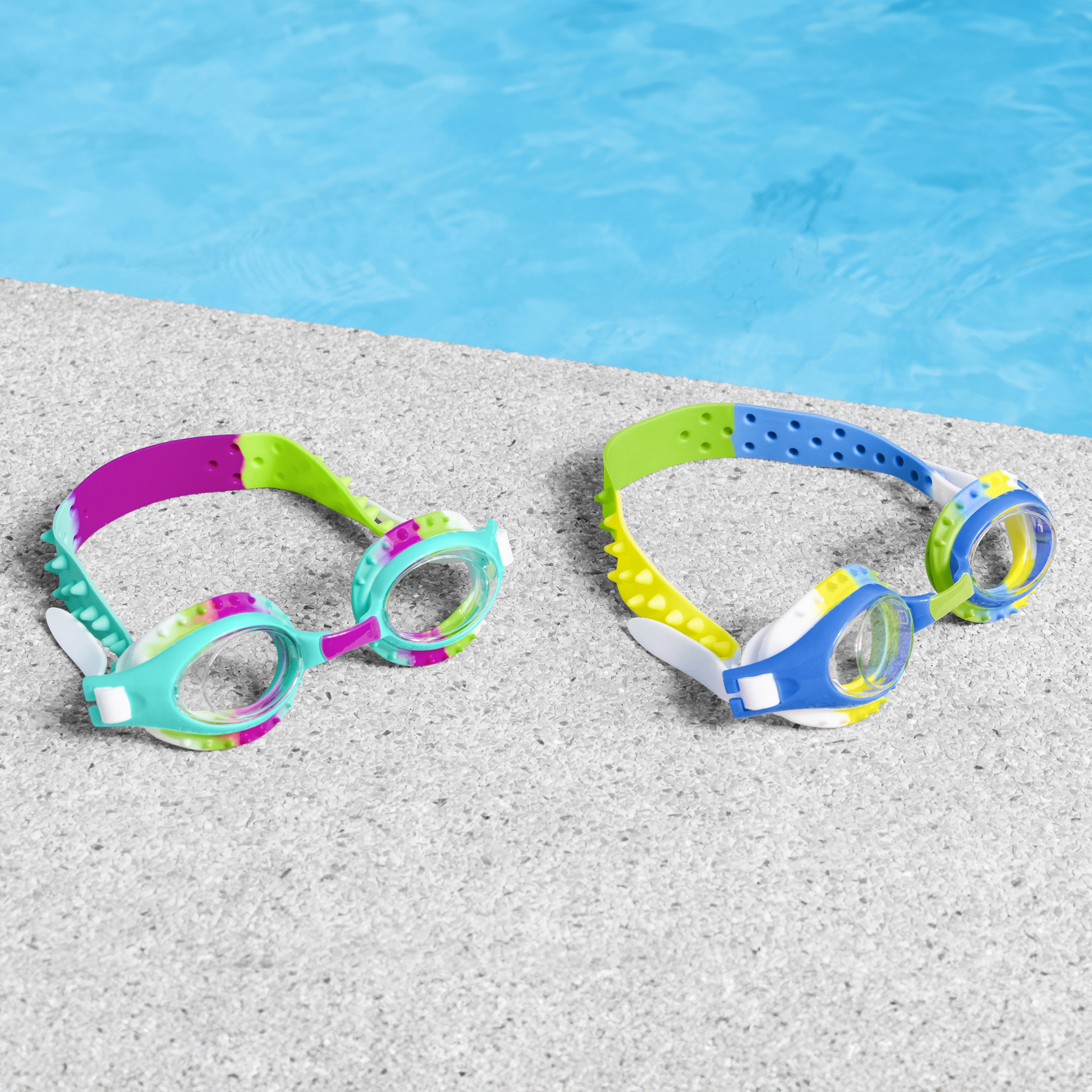 Schwimmbrille für Kinder Summer Swirl™ BESTWAY MIX FARBEN